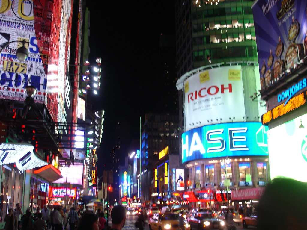 Times Square at night- Manhattan, New York City, United St
