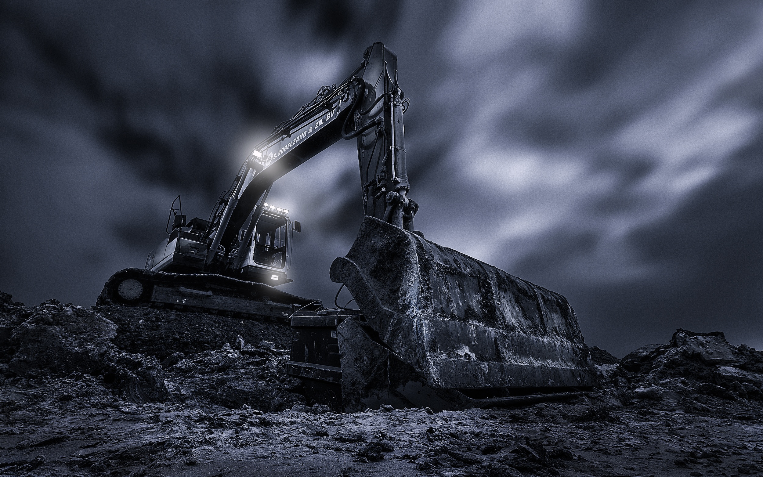 Vehicles Excavator HD Wallpaper