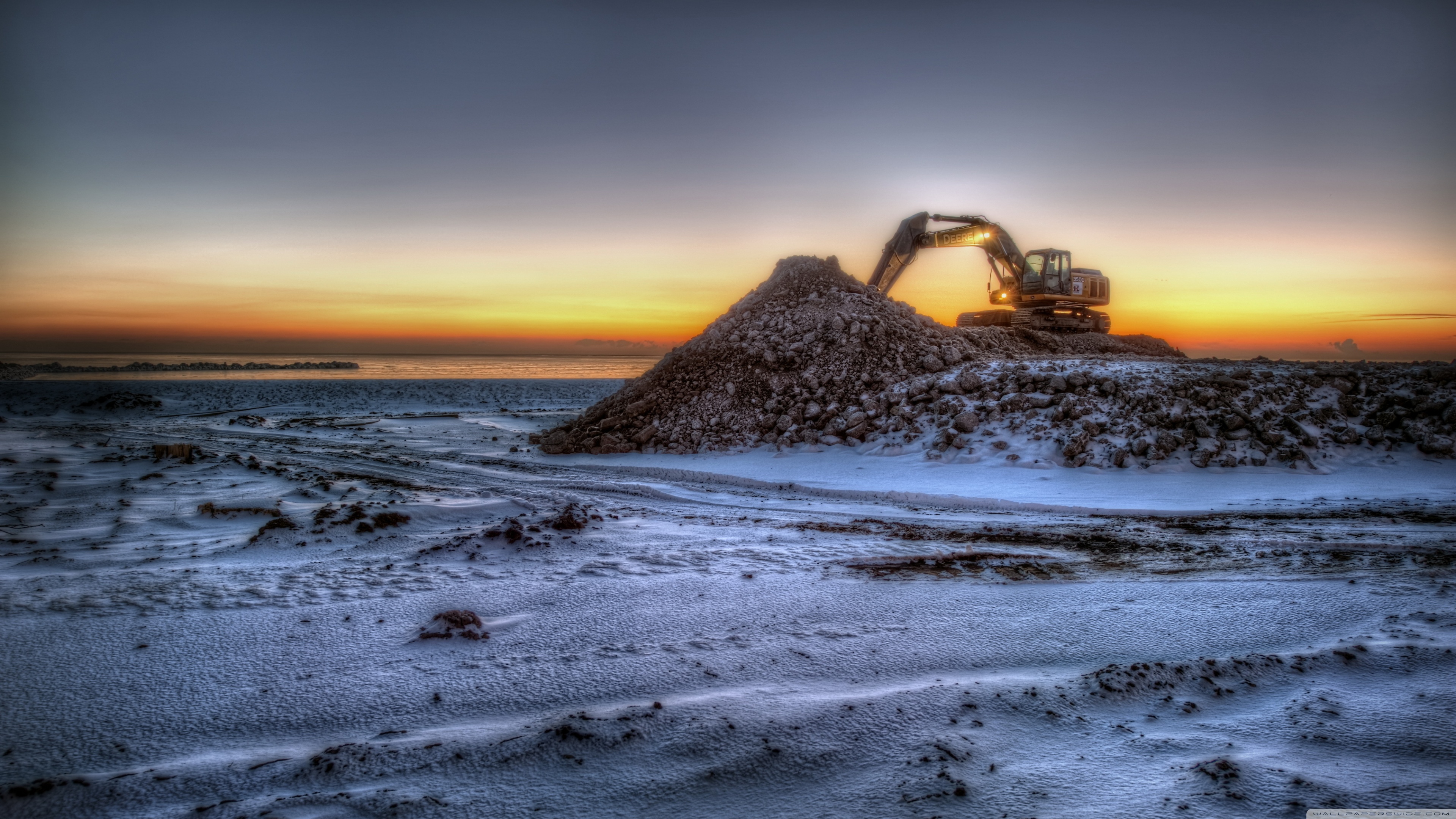Excavator Ultra HD Desktop Background Wallpaper for: Multi Display, Dual Monitor, Tablet