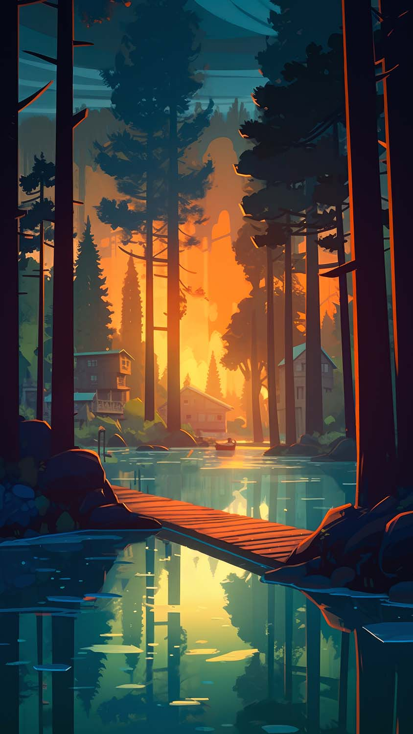 Morning River iPhone Wallpaper 4K iPhone Wallpaper Wallpaper Download