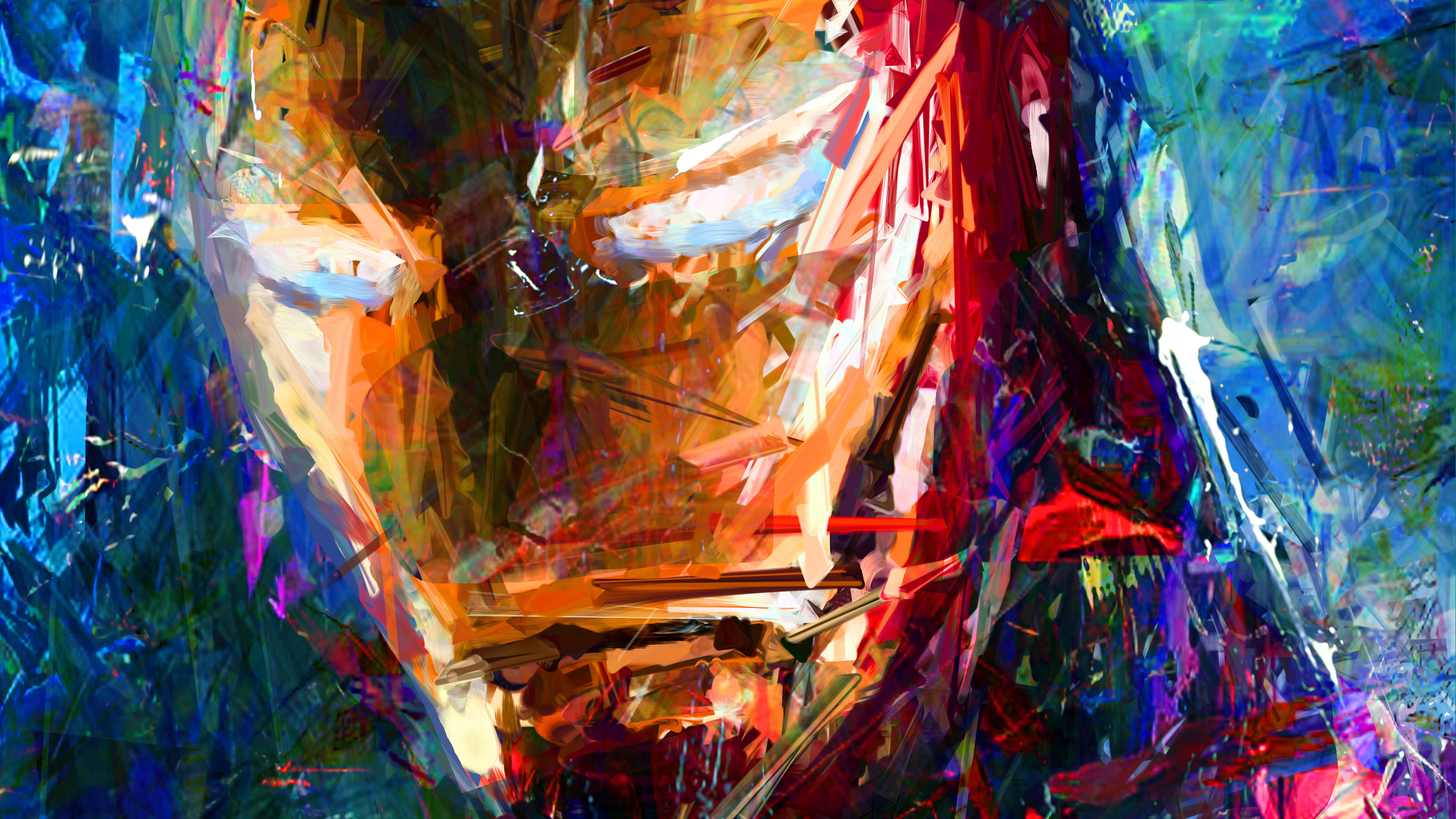 Wallpaper 4k Iron Man Portrait Wallpaper