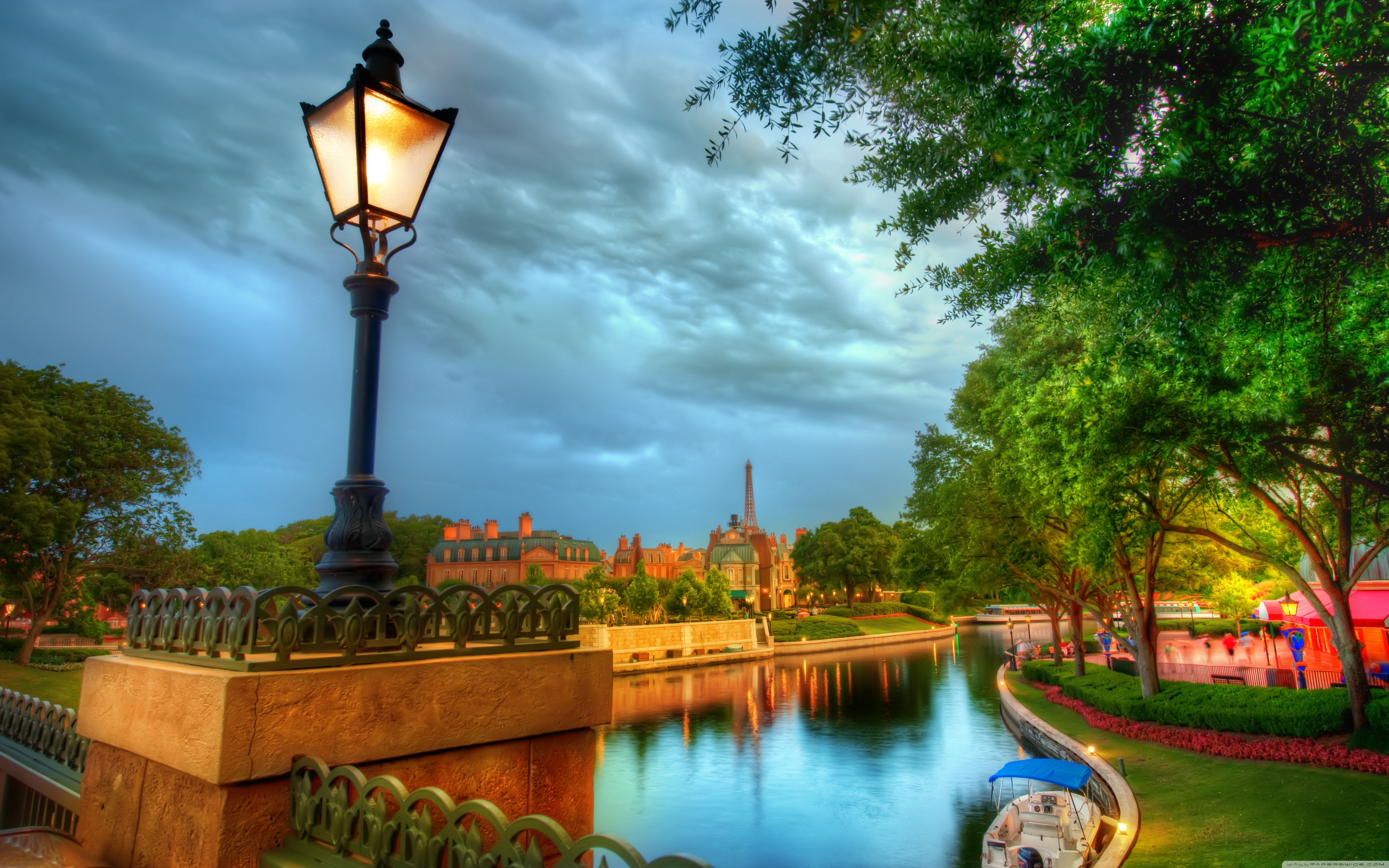 The French Quarter Of Disney Ultra HD Desktop Background Wallpaper for 4K UHD TV, Tablet