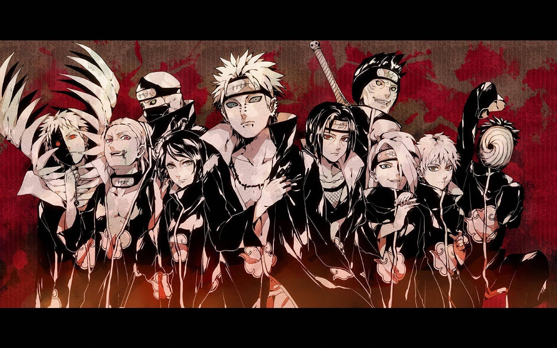 Naruto Shippuden All Characters Wallpaper