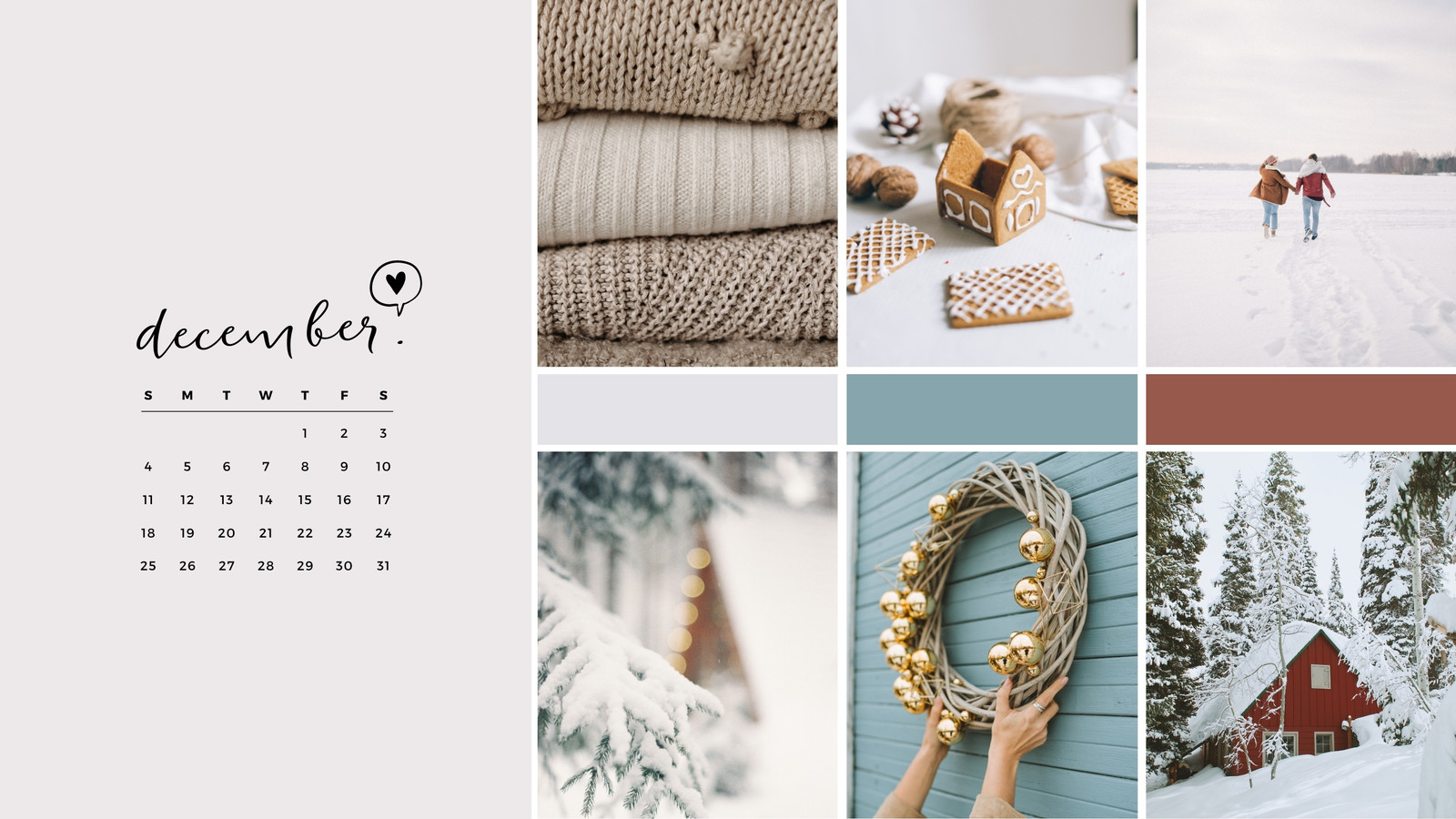 Moodboard Winter Christmas Wallpapers - Wallpaper Cave, image size:1600x900