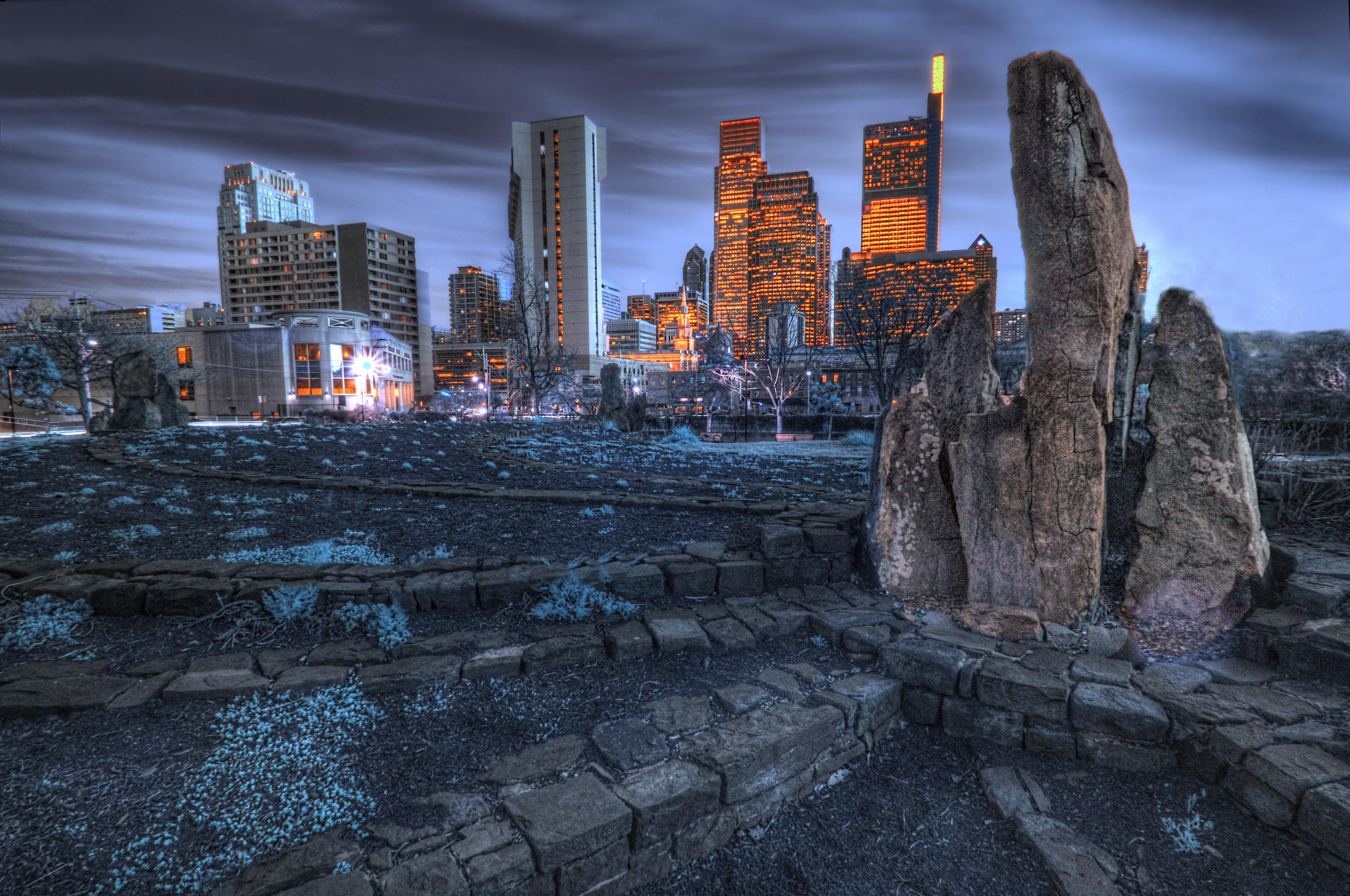 Man Made Philadelphia 4k Ultra HD Wallpaper