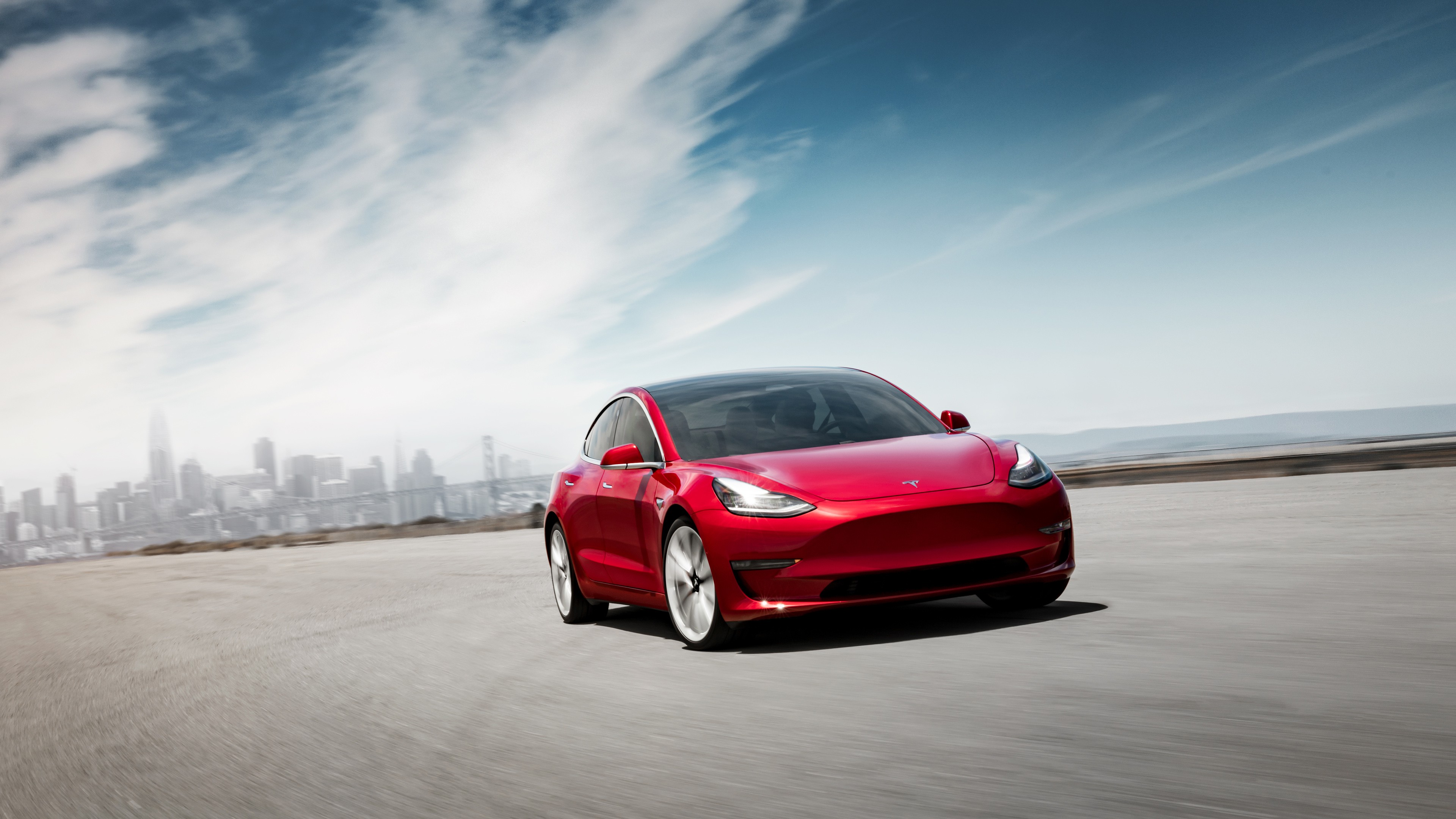 Tesla Model 3 4K 3 Wallpaper Car Wallpaper