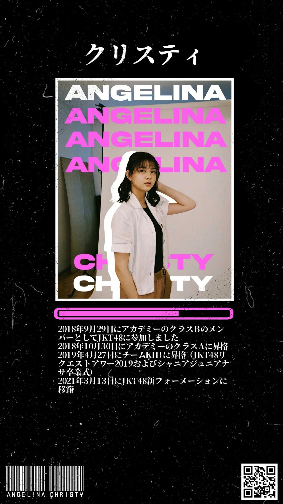 Wallpaper christy jkt48. Wallpaper medis, Desain, Inspirasi desain grafis