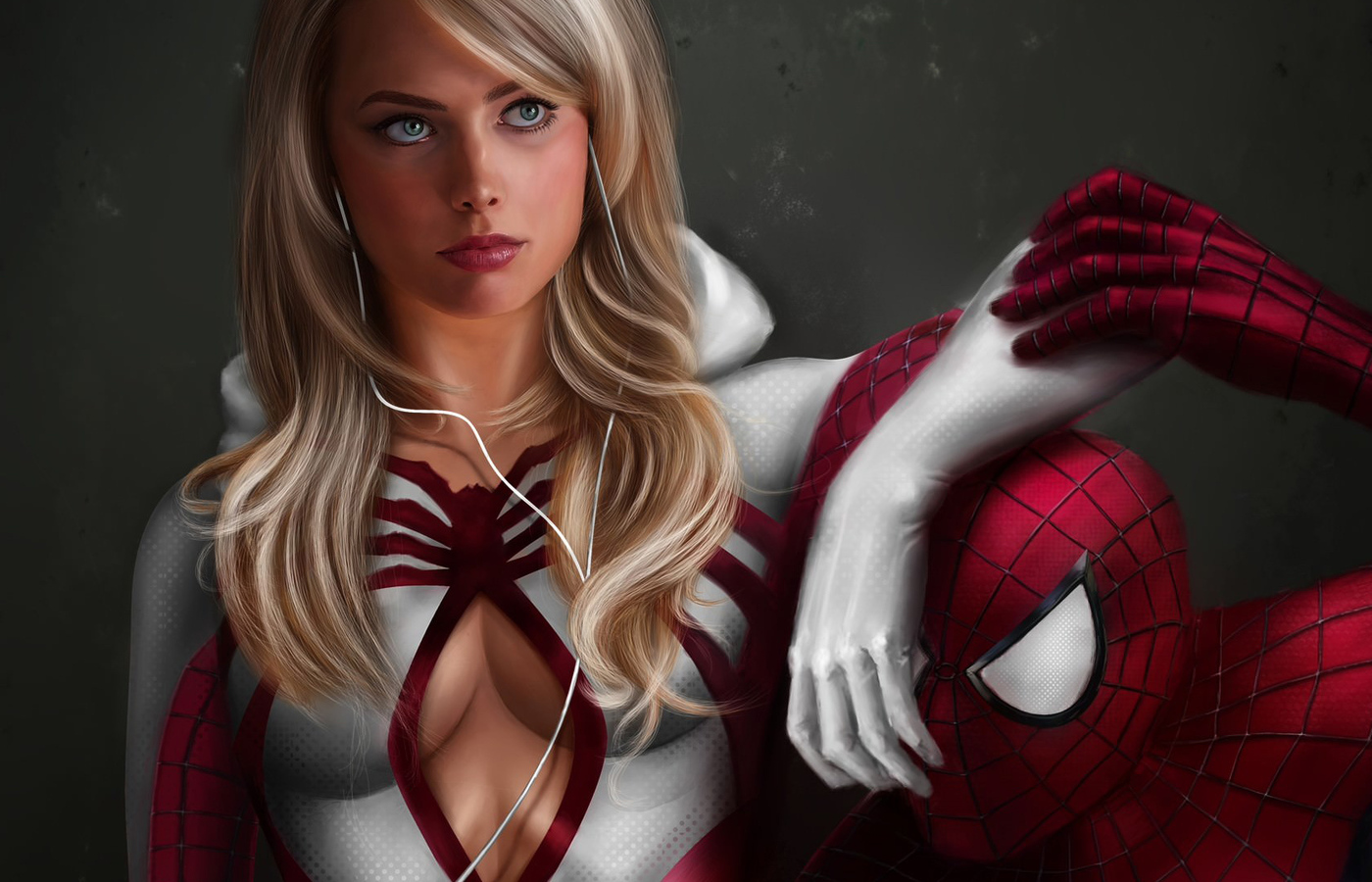 Gwen Stacy Spiderman Art 1400x900 Resolution HD 4k Wallpaper, Image, Background, Photo and Picture