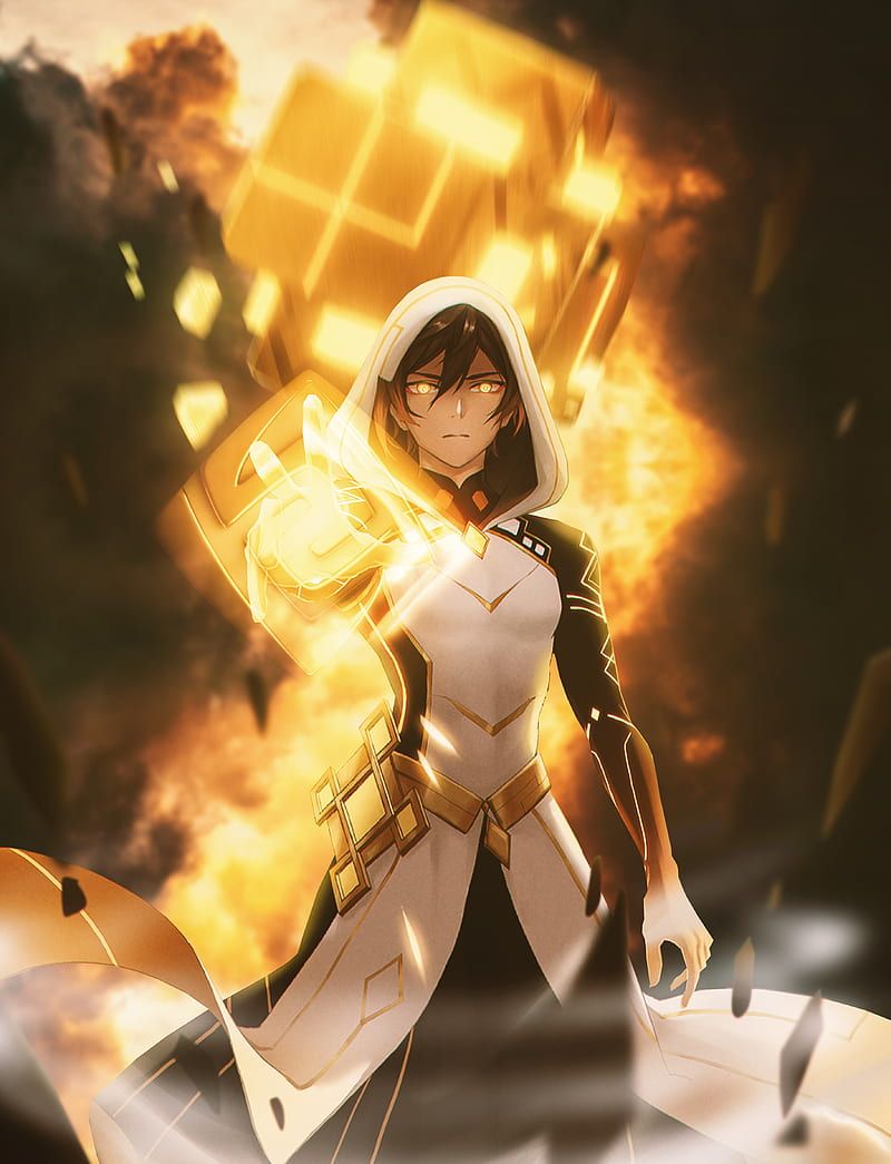 Genshin Impact, geo, xiao, inazuma, zhongli, kazuha, archon, HD phone wallpaper. Mobile wallpaper android, Anime, HD phone wallpaper