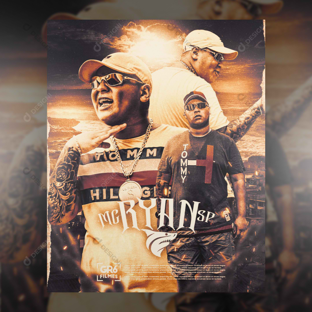 Flyer MC Ryan SP Social Media PSD Editável Evento [download]. Foto pra perfil, Social média, Social