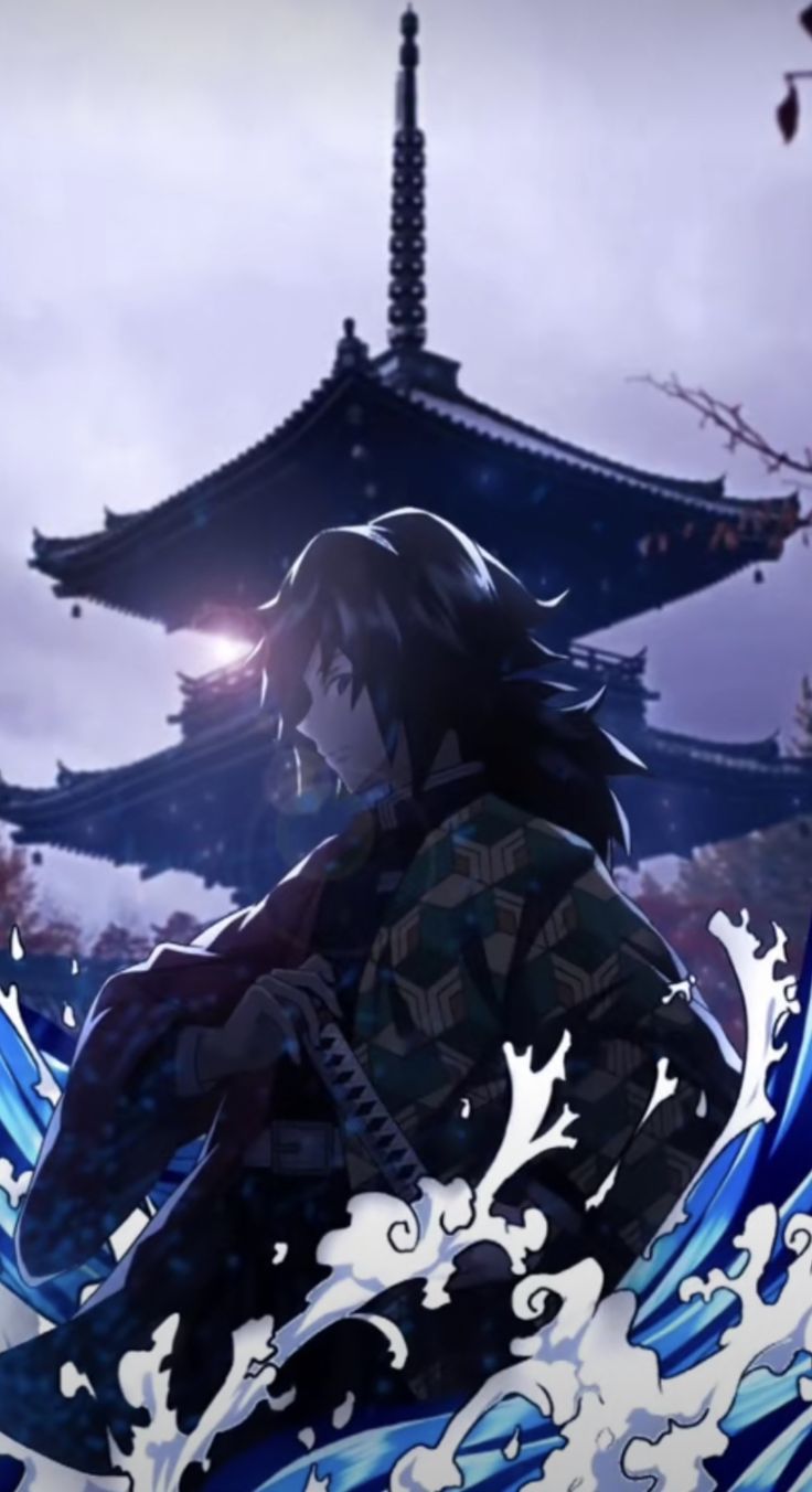 Giyu Tomioka. Anime Wallpaper. Anime