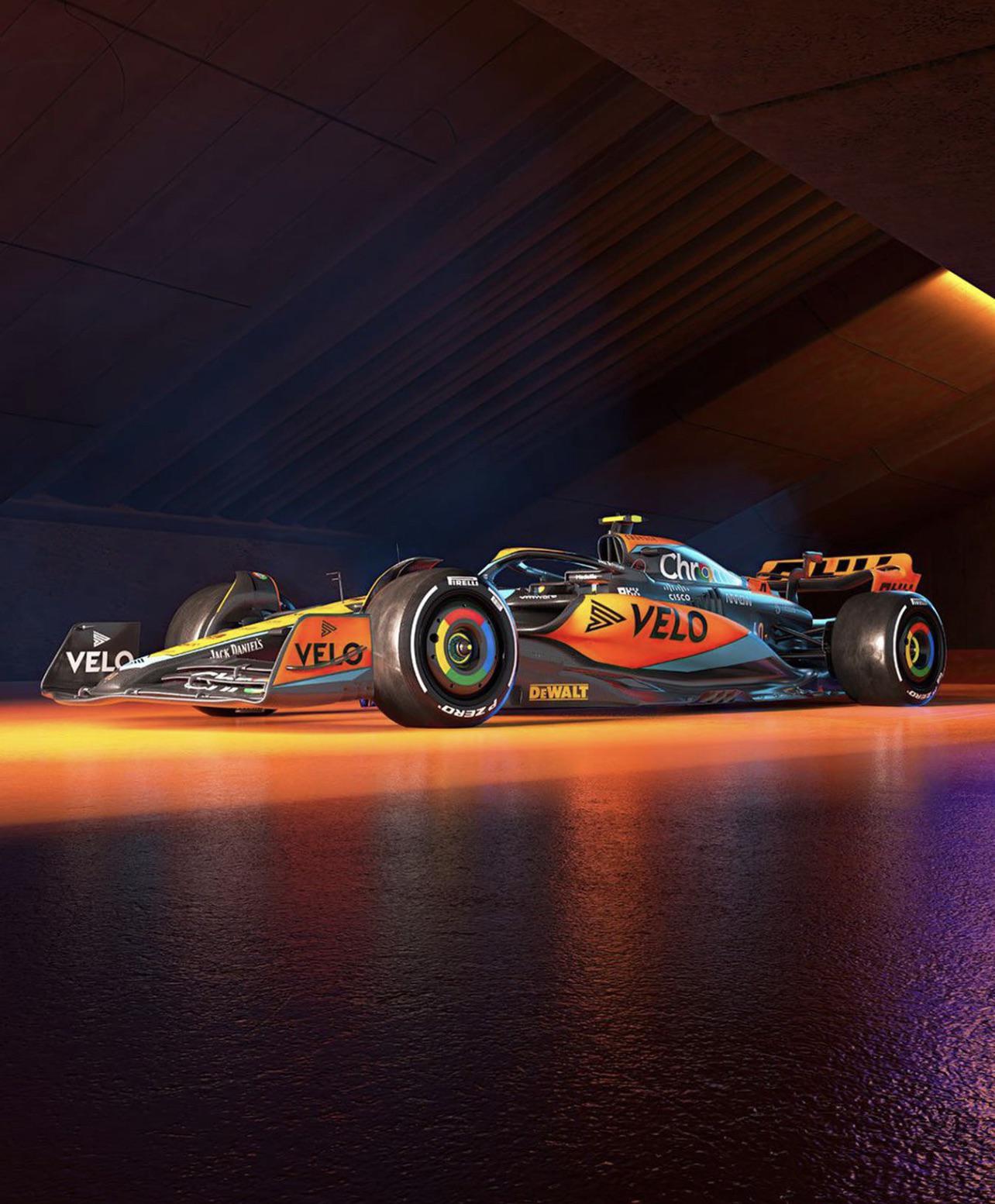 New 2023 mclaren f1 car