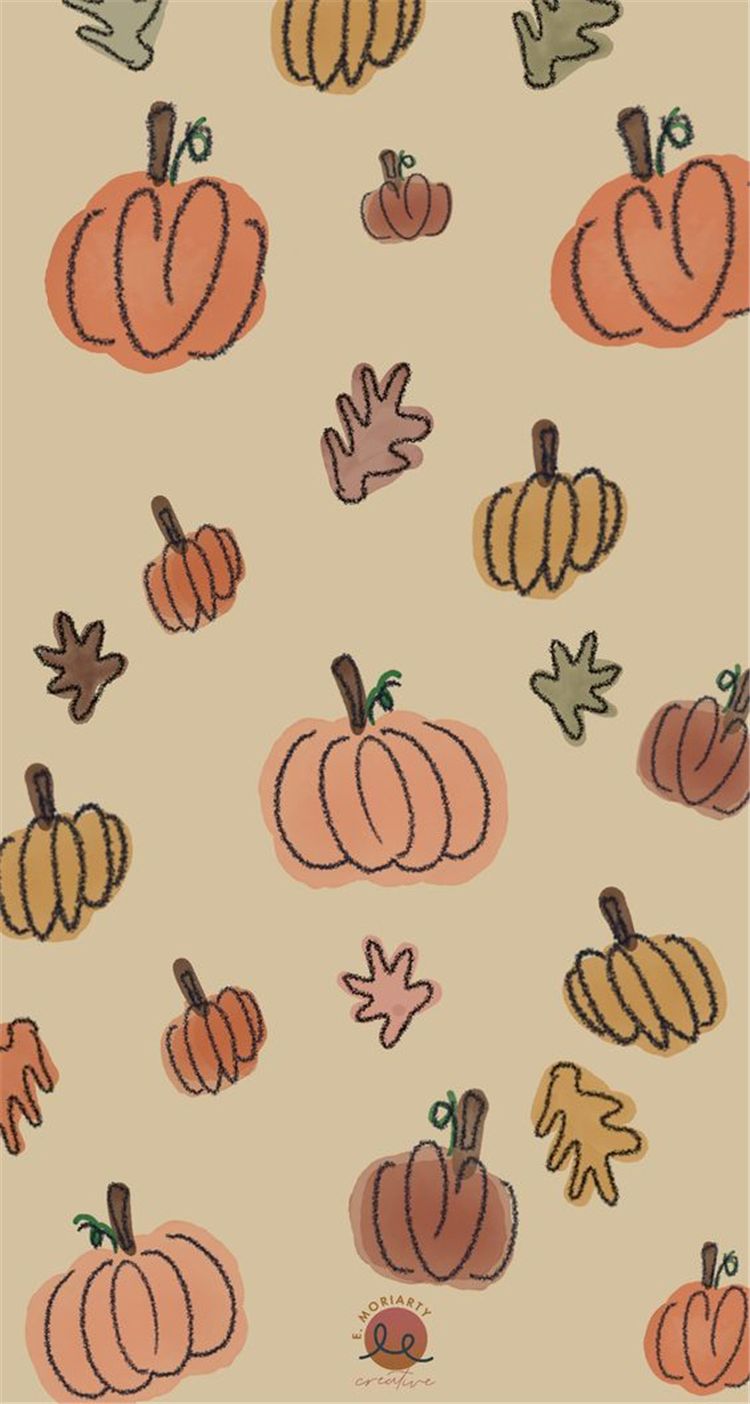Cute And Classic Halloween Wallpaper Ideas For Your iPhone Fashion Lifestyle Blog Shinecoco.com. Lukisan huruf, Ilustrasi buah, Seni