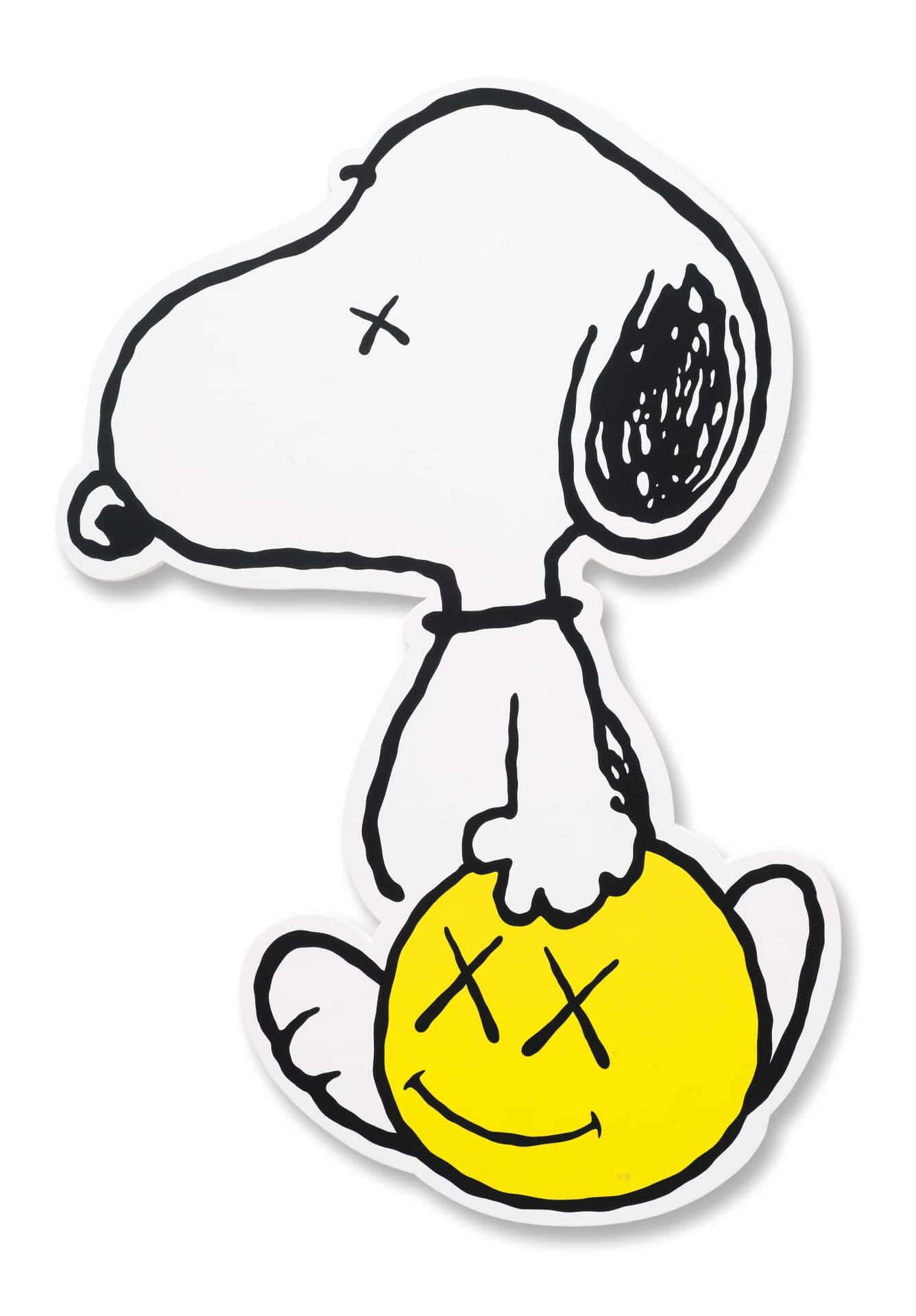 Download KAWS Snoopy Art Piece Wallpaper