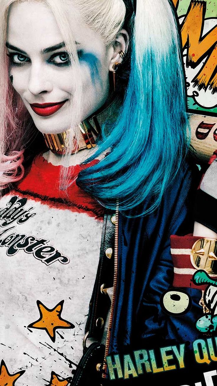 iPhone Wallpaper HD Harley Quinn Movie