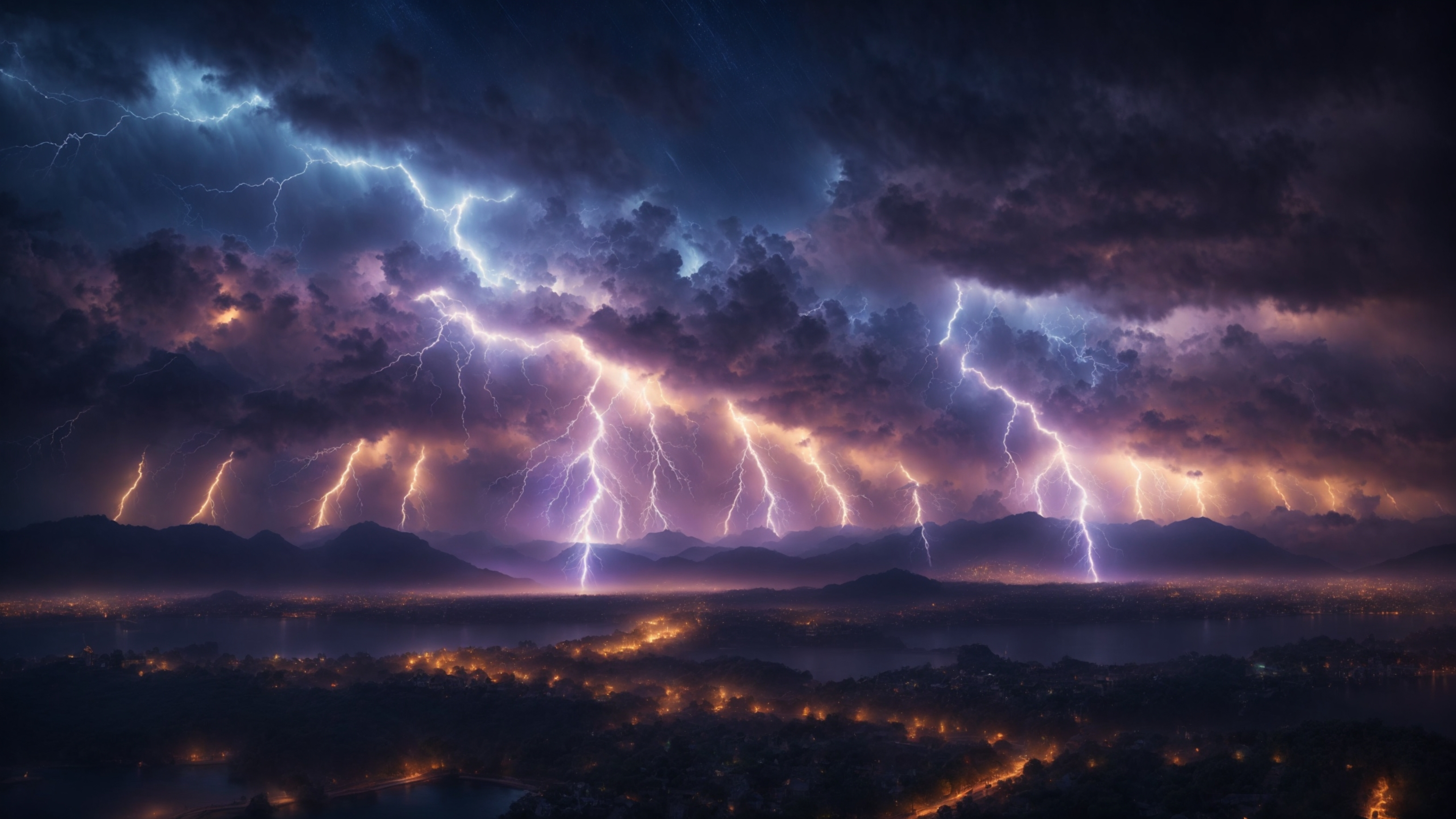 4K Storm Wallpaper and Background Image