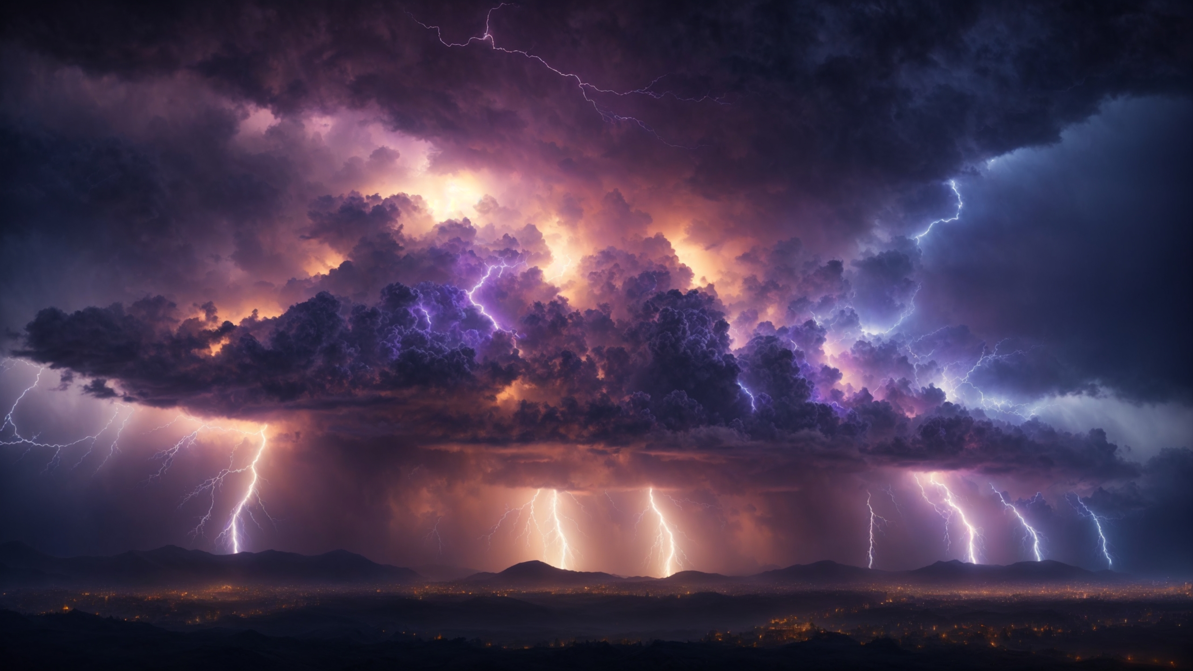 4K Storm Wallpaper and Background Image