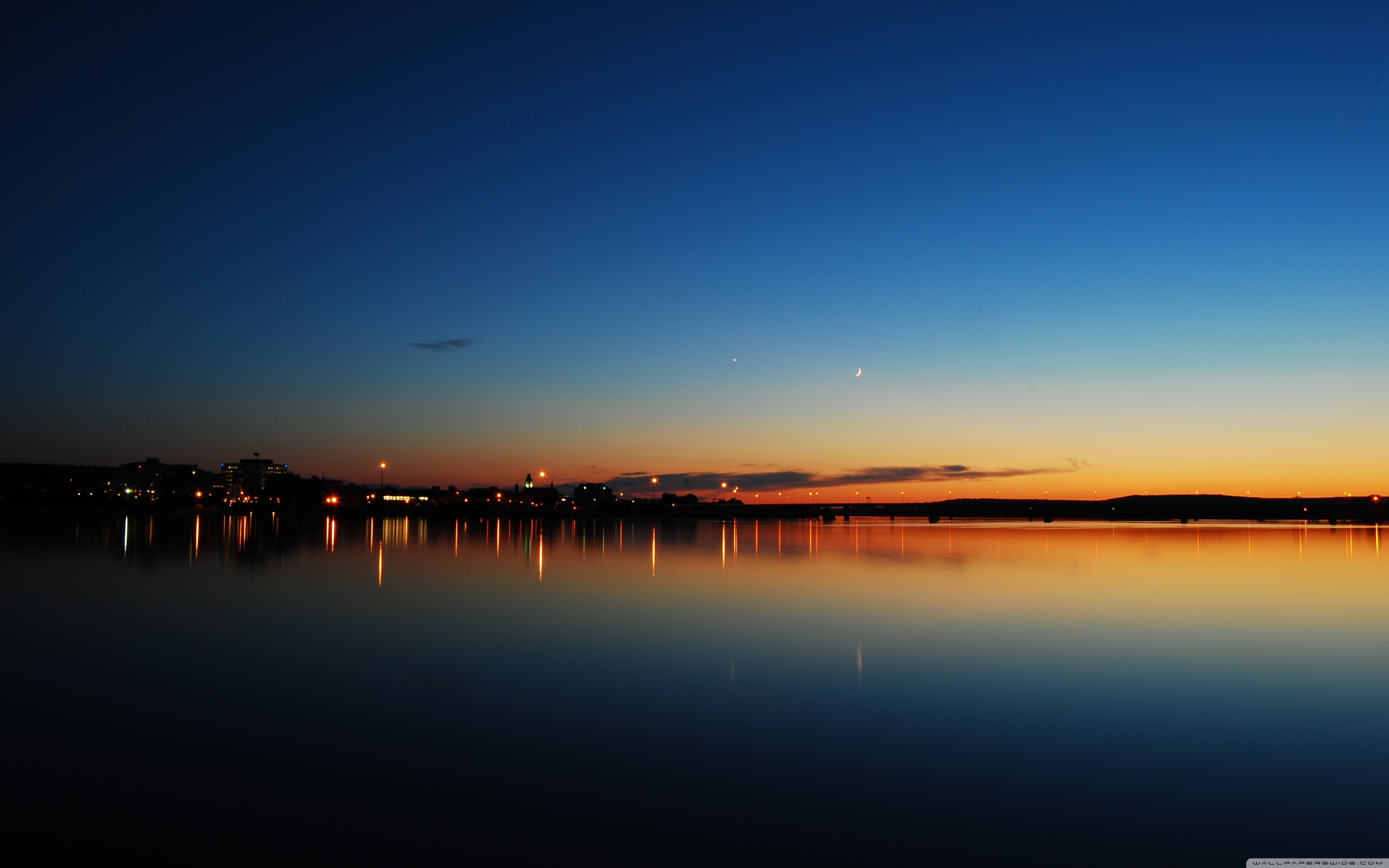 Night Panorama Ultra HD Desktop Background Wallpaper for 4K UHD TV, Multi Display, Dual Monitor, Tablet