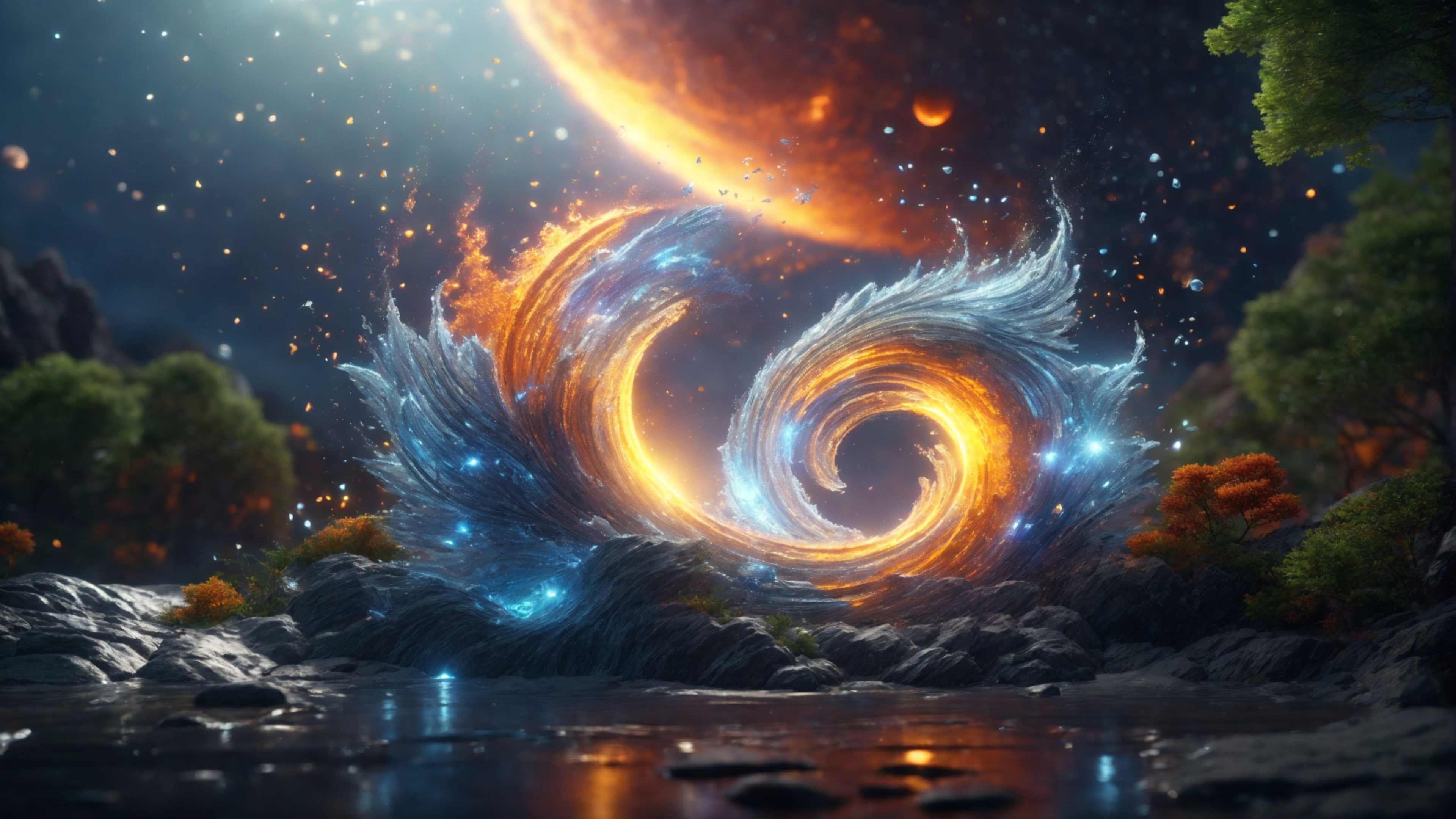 Fire HD Wallpaper and Background