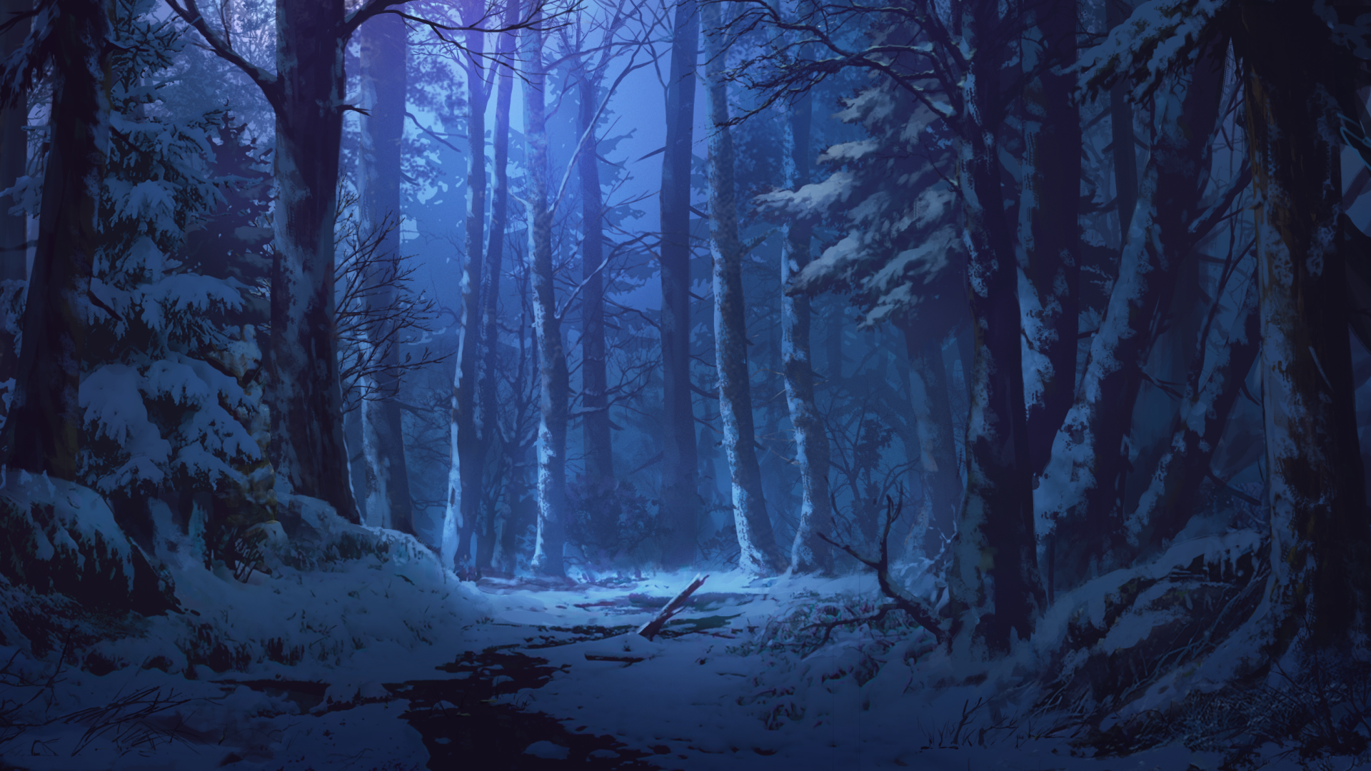 Anime Winter HD Wallpaper