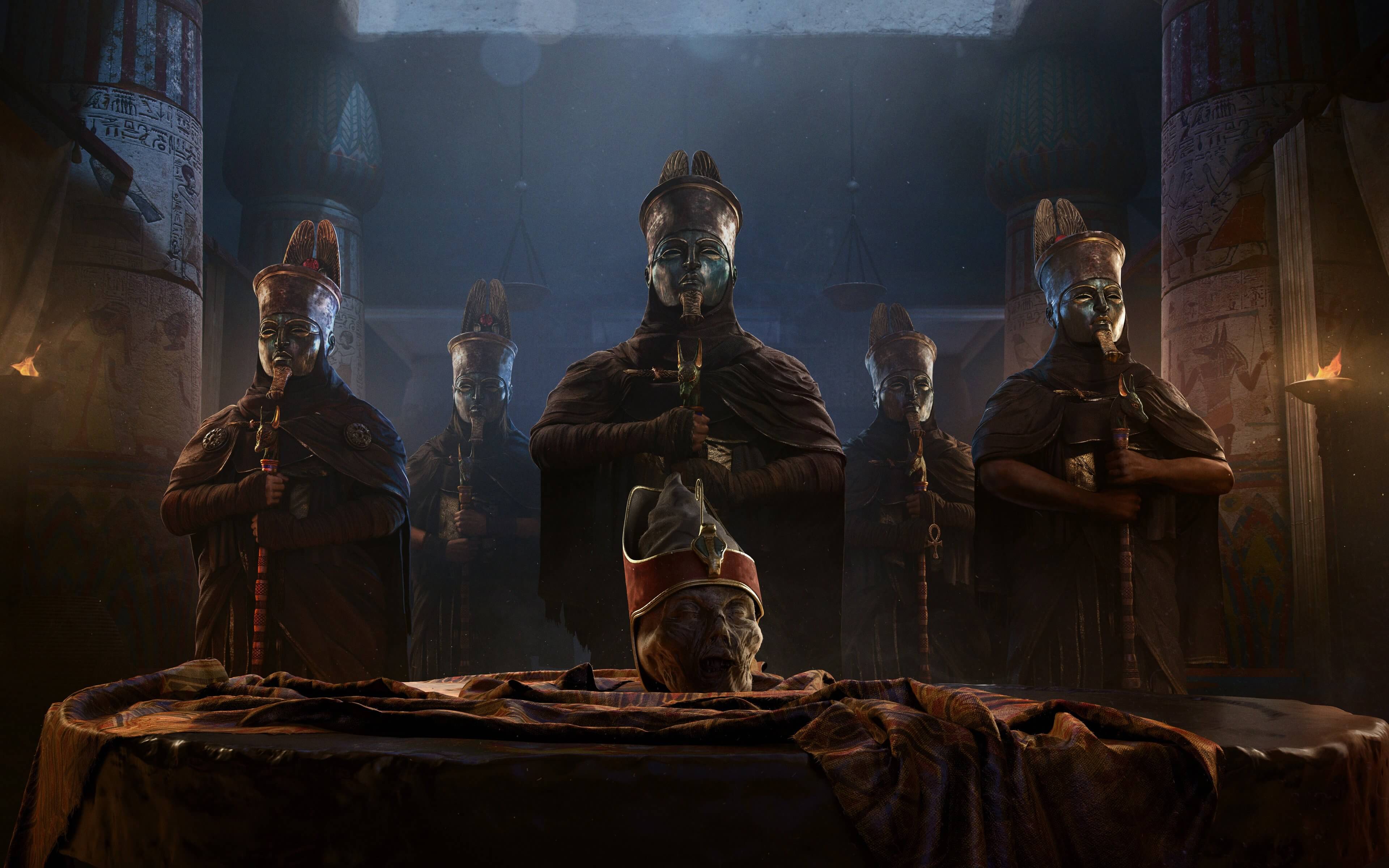 Order Of The Ancients Assassins Creed Origins 4K Wallpaper • GamePhD