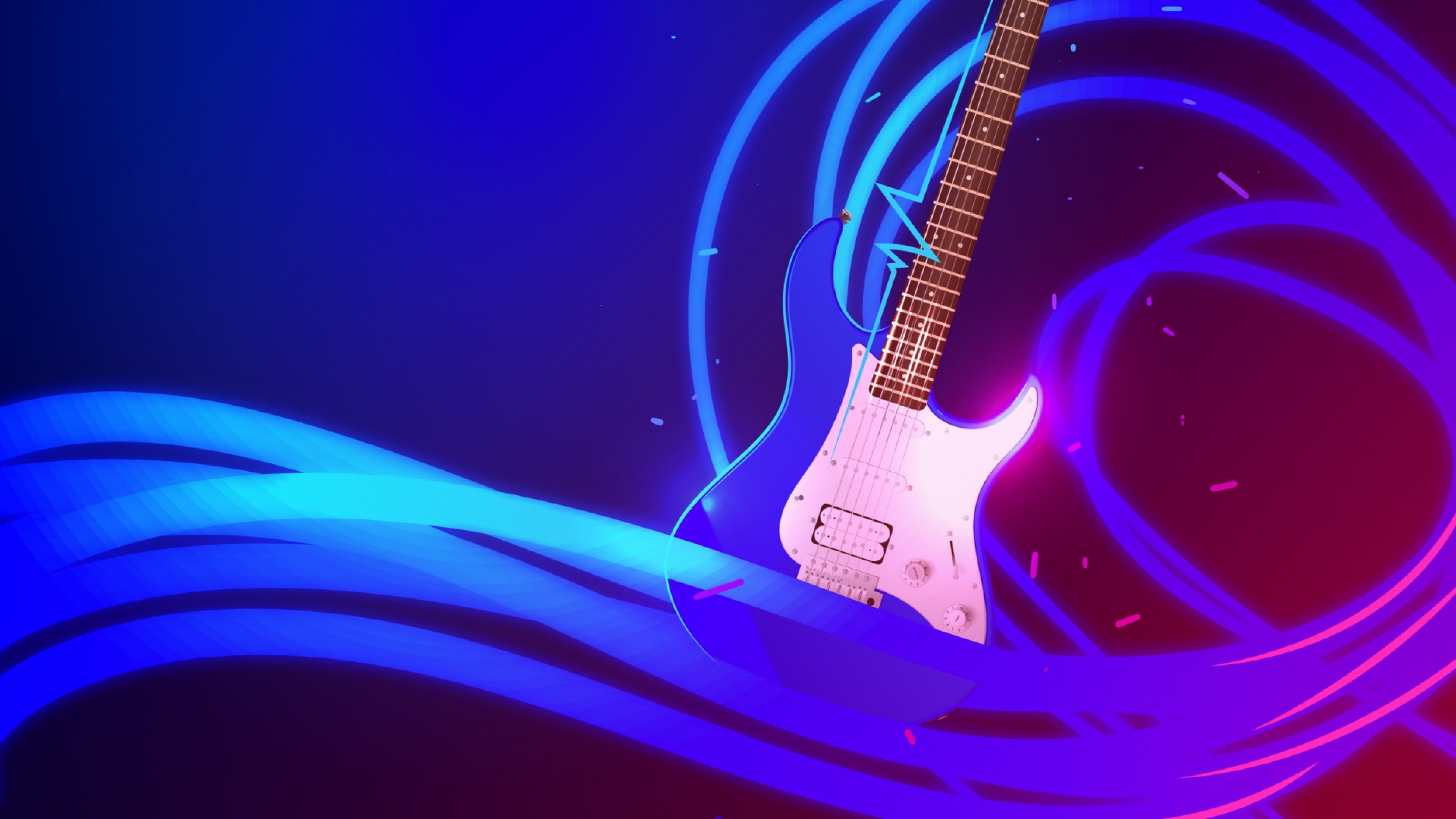 Electric guitar HD Wallpaper 4K Ultra HD