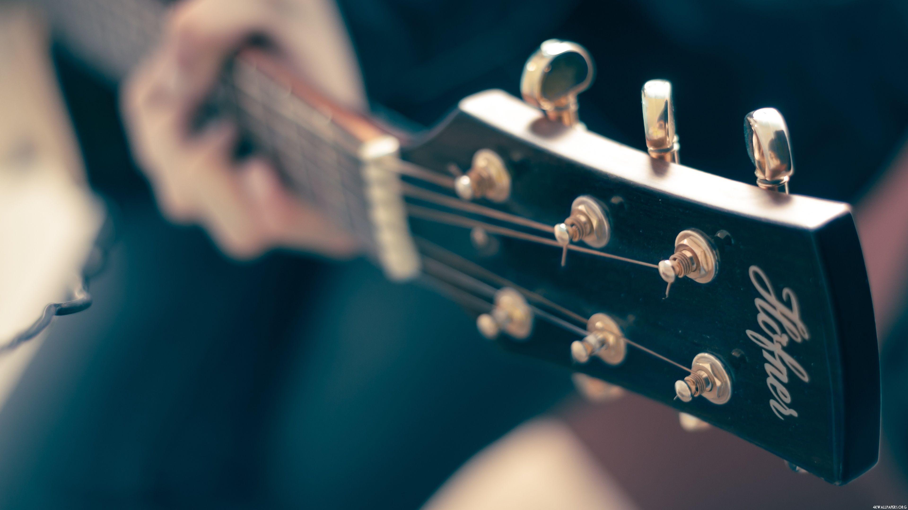 Guitar 4K Wallpaper