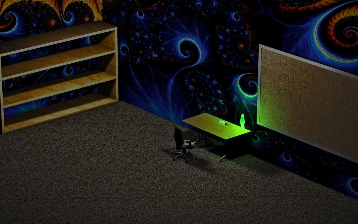 Empty Bookshelf Wallpaper HD 126271