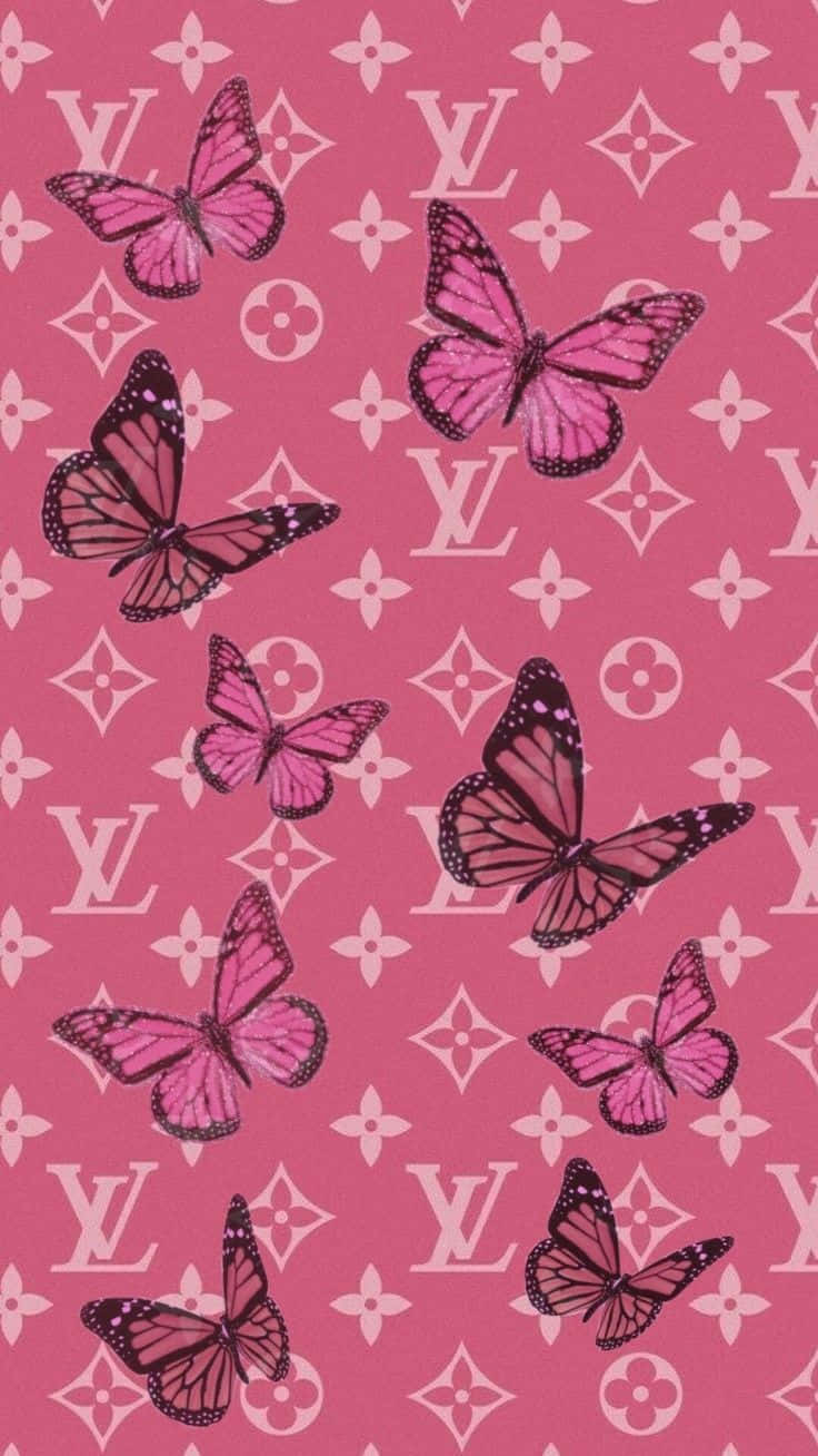Pink Y2k Background s