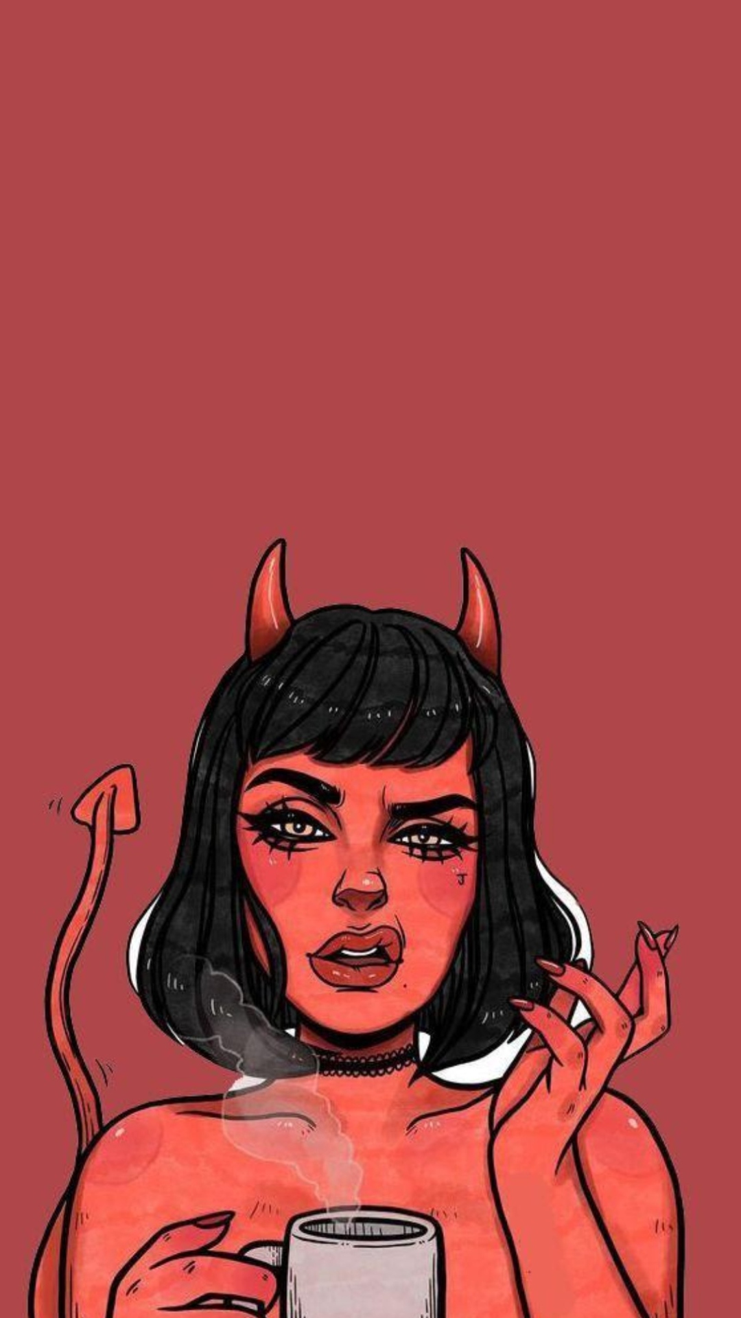 Red Aesthetic Wallpaper