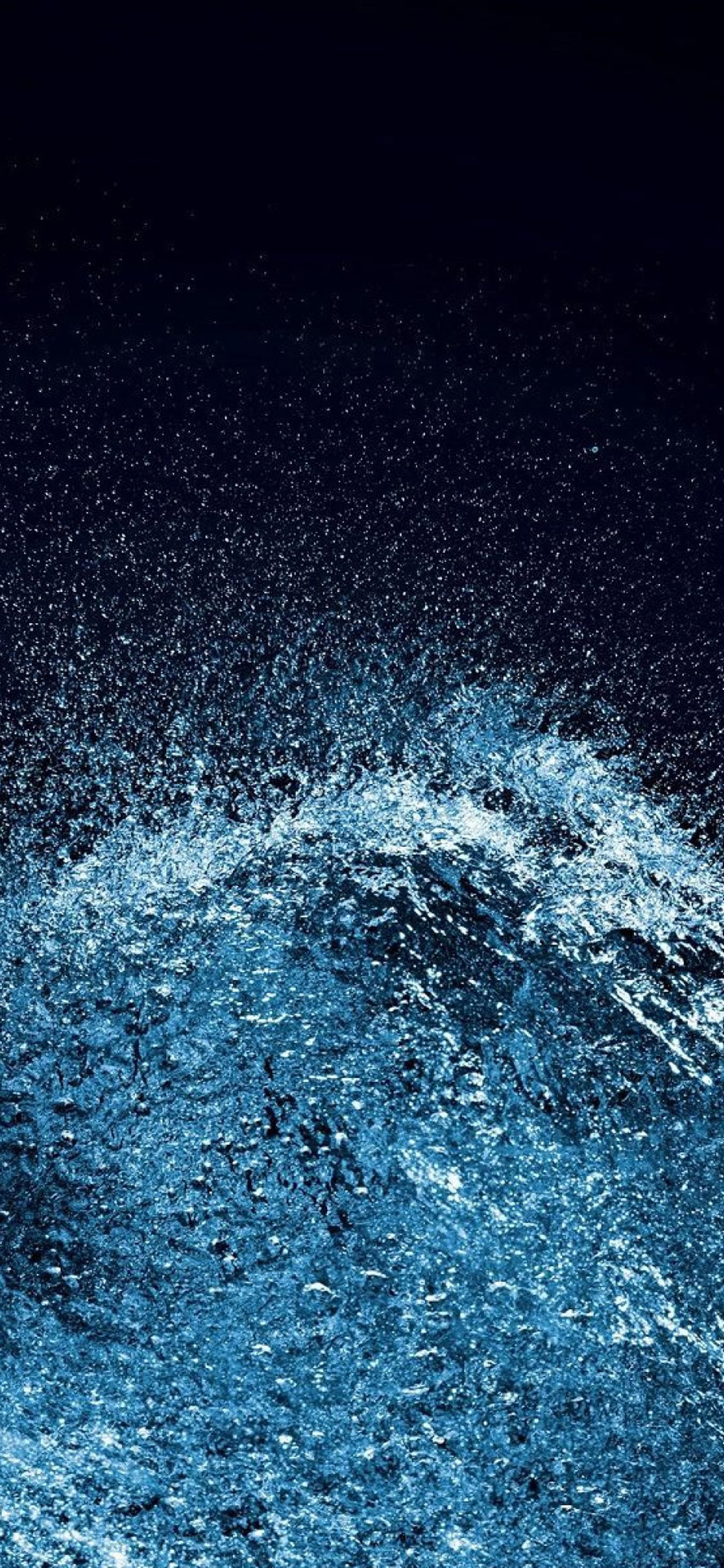 iPhone X wallpaper. water pop blue texture pattern