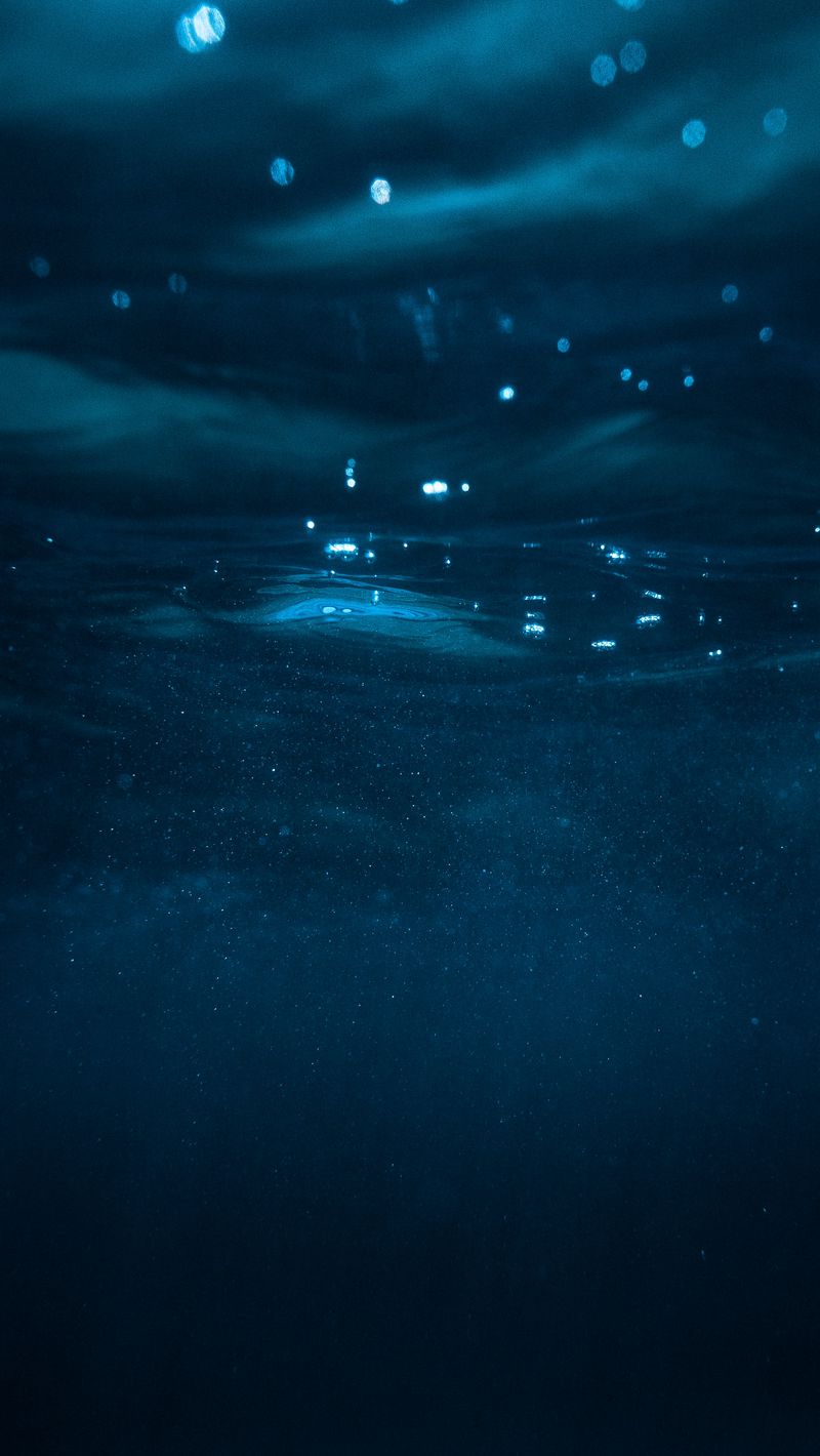 Download Wallpaper 800x1420 Water, Underwater, Depth, Blue Iphone Se 5s 5c 5 For Parallax HD Background