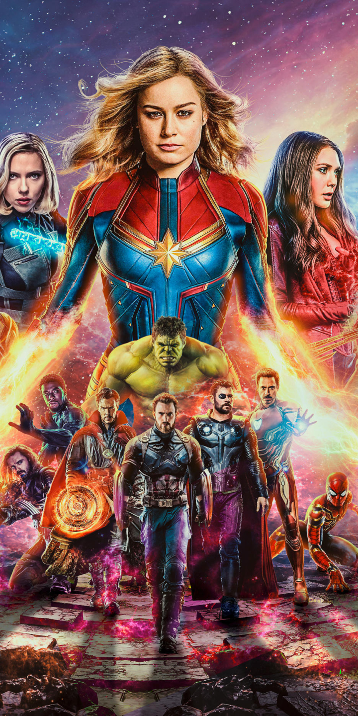 Mobile wallpaper: Spider Man, Hulk, Iron Man, Captain America, Movie, Black Panther (Marvel Comics), Captain Marvel, Thor, Black Widow, The Avengers, Scarlet Witch, Doctor Strange, Winter Soldier, Avengers Endgame, 1149396 download the