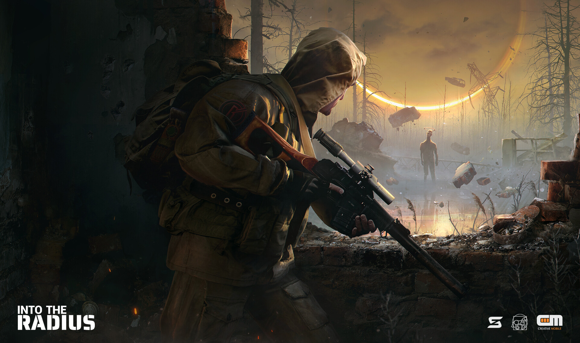 INTO THE RADIUS. Promo Art