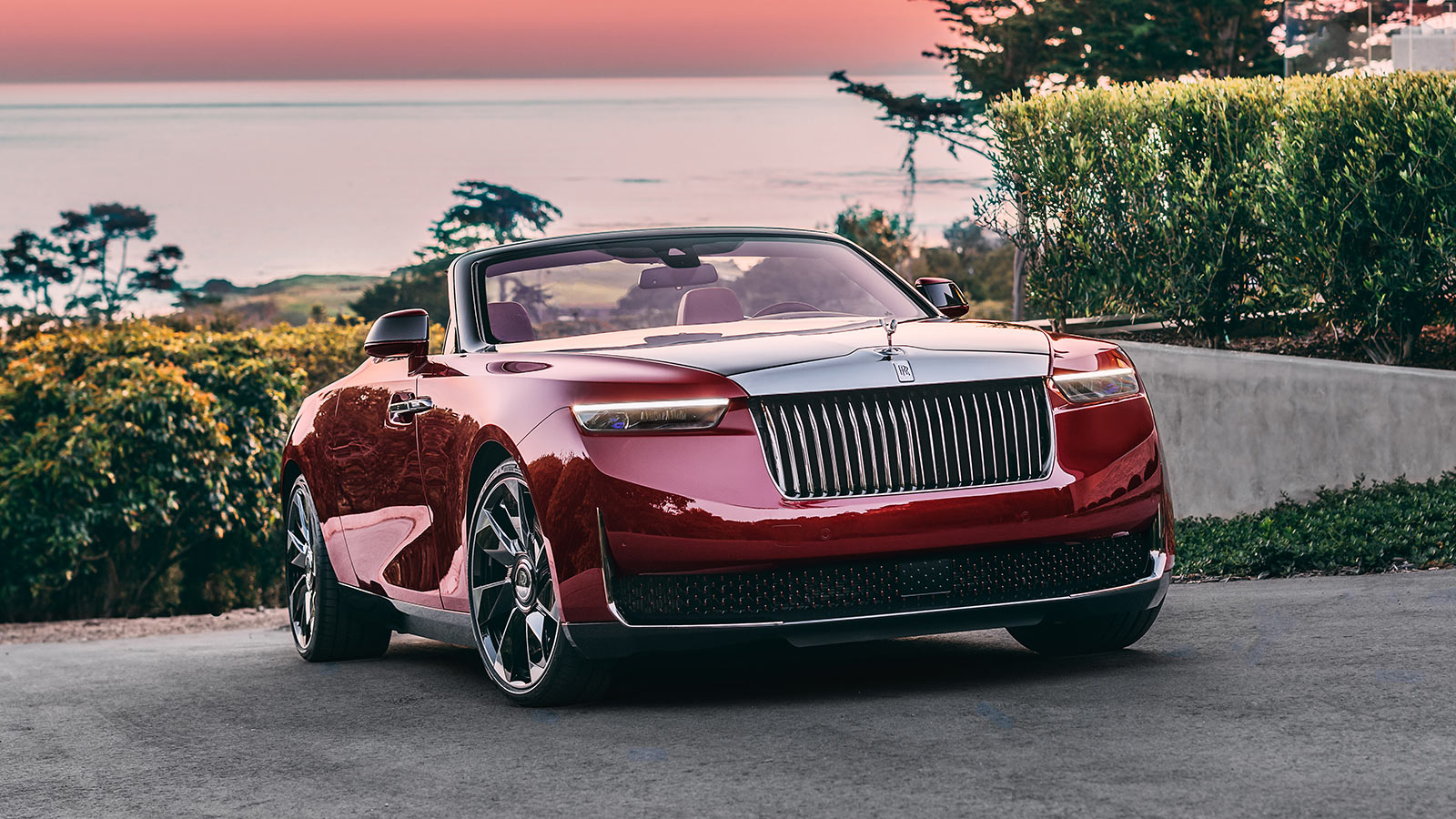 Rose Inspired Coachbuilt Rolls Royce La Rose Noire Droptail Unveiled During Monterey Car Week