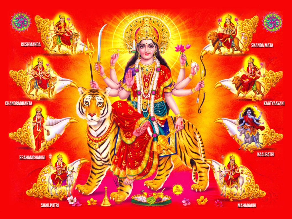 The Nine Goddesses of Navratri