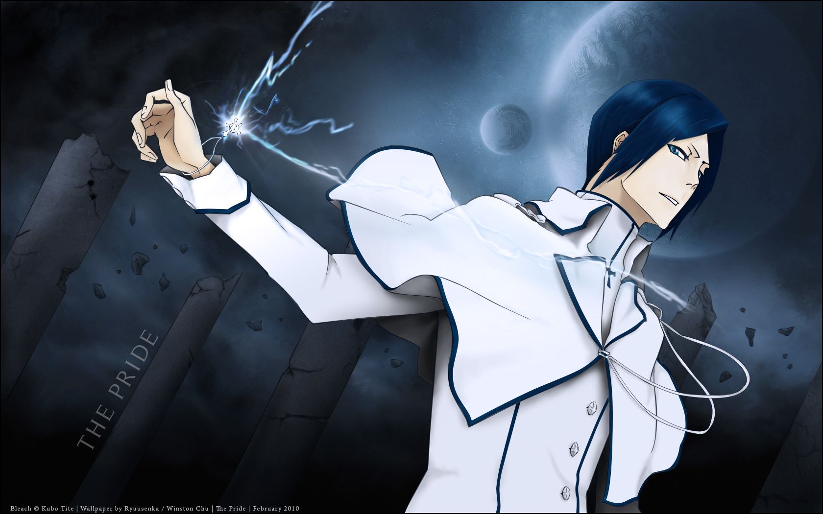 Bleach 28 Cool Wallpaper HD. Byakuya kuchiki, Ishida uryuu, Uryū ishida