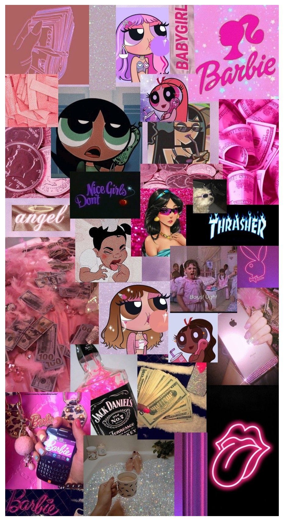 Mean Girls aesthetic background Blank