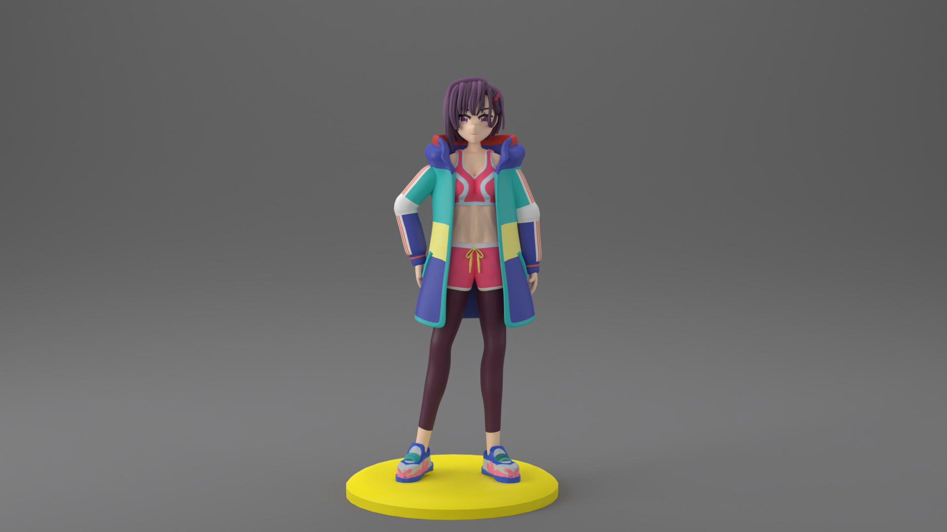 3D file Shizuka Mikazuki Figure. Zom 100 Bucketlist of the Dead・3D printable design to download・Cults