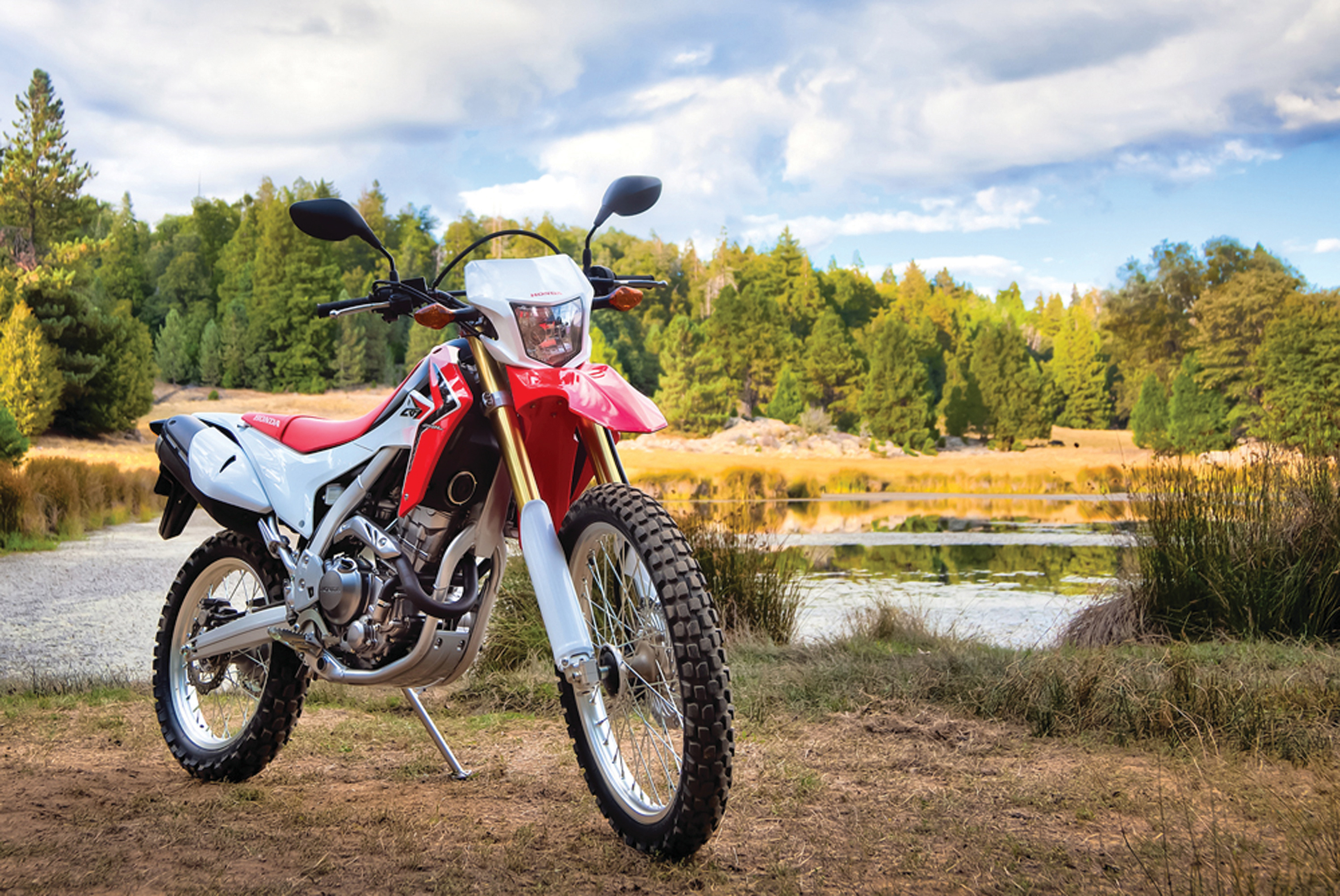 Test drive the Honda CRF 250 L Desktop wallpaper 1600x900