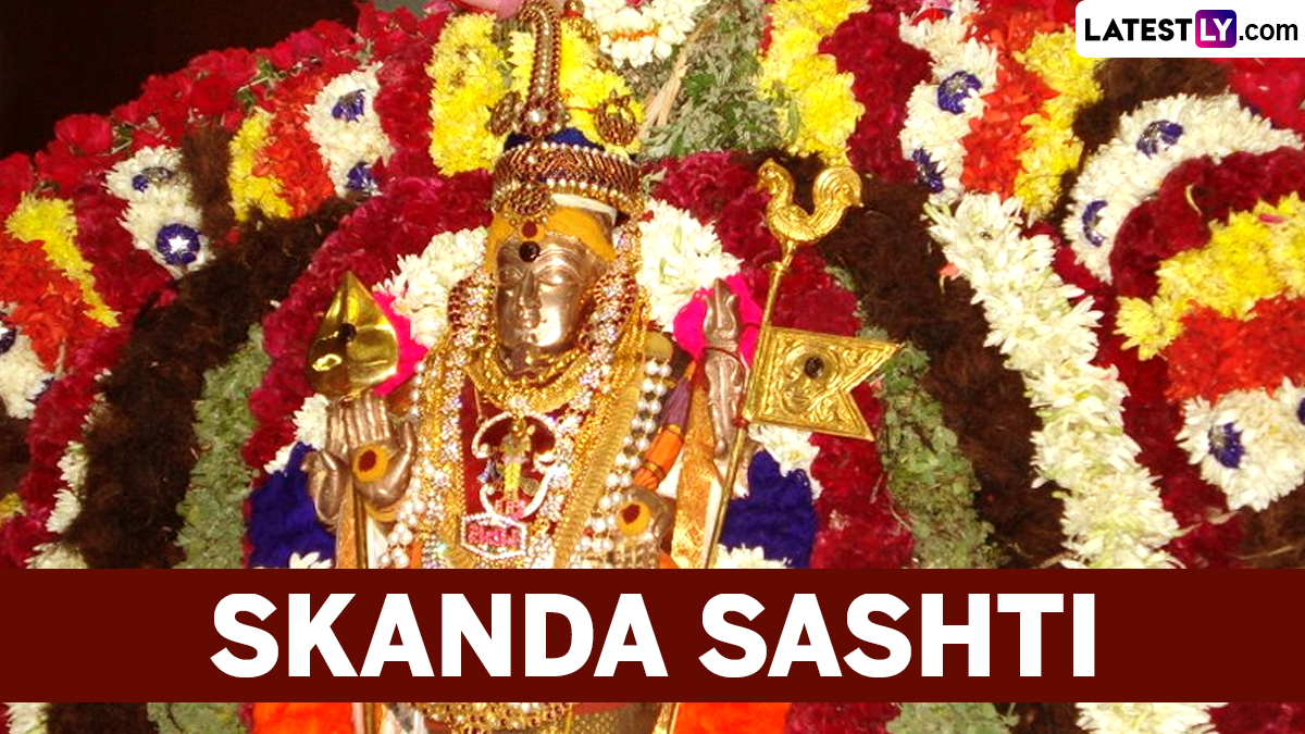 Skanda Sashti 2022 Image and HD Wallpaper for Free Download Online: Share Wishes, Greetings and WhatsApp Messages on This Day Dedicated to Lord Murugan