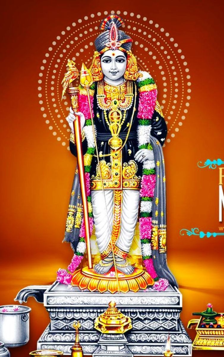 Kartikeya is found as a primary deity in temples wherever communities of the Tamil people live worl. Lord murugan wallpaper, Lord ganesha paintings, Lord murugan