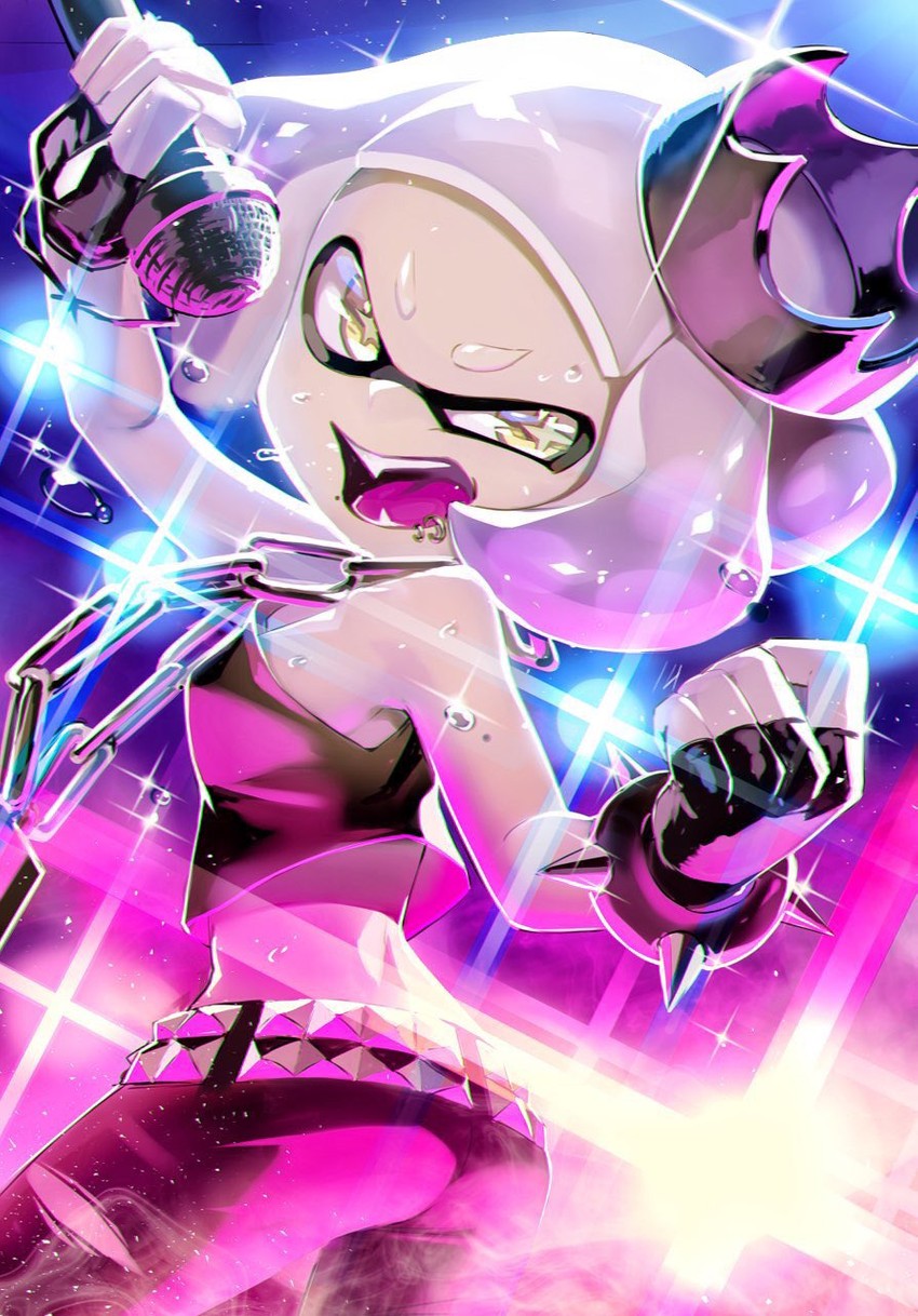 pearl (splatoon) drawn by nomu_(29_nom)