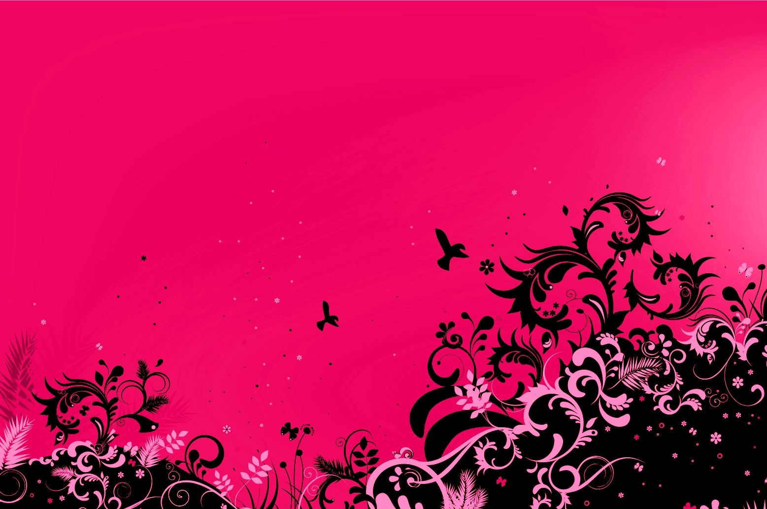 Black and pink wallpaper