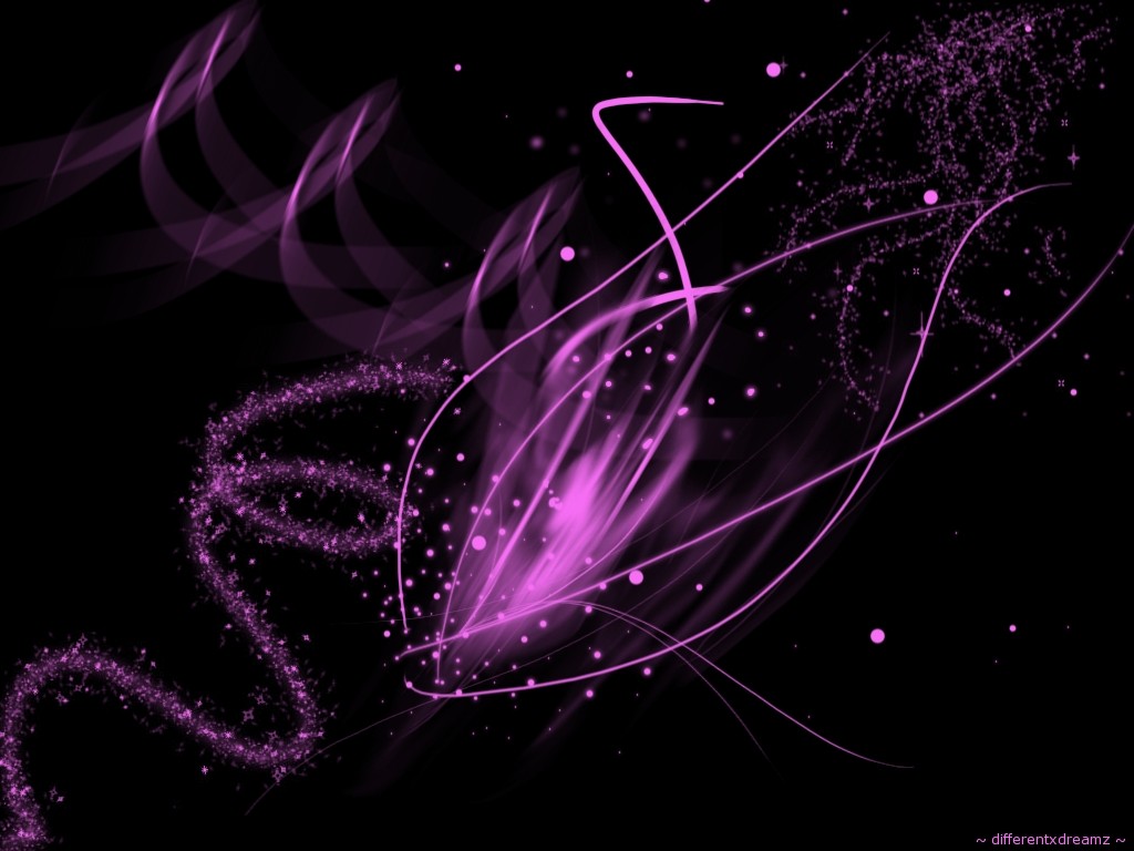 Pink and Black Desktop Wallpaper