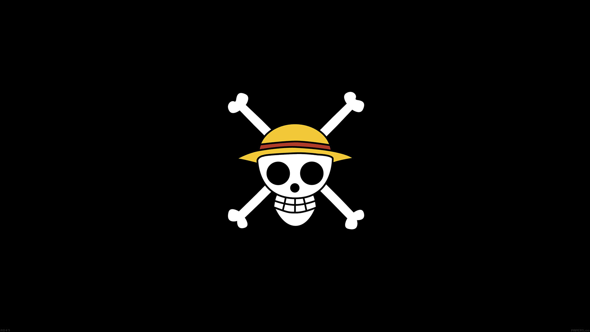 wallpaper for desktop, laptop. one piece logo art