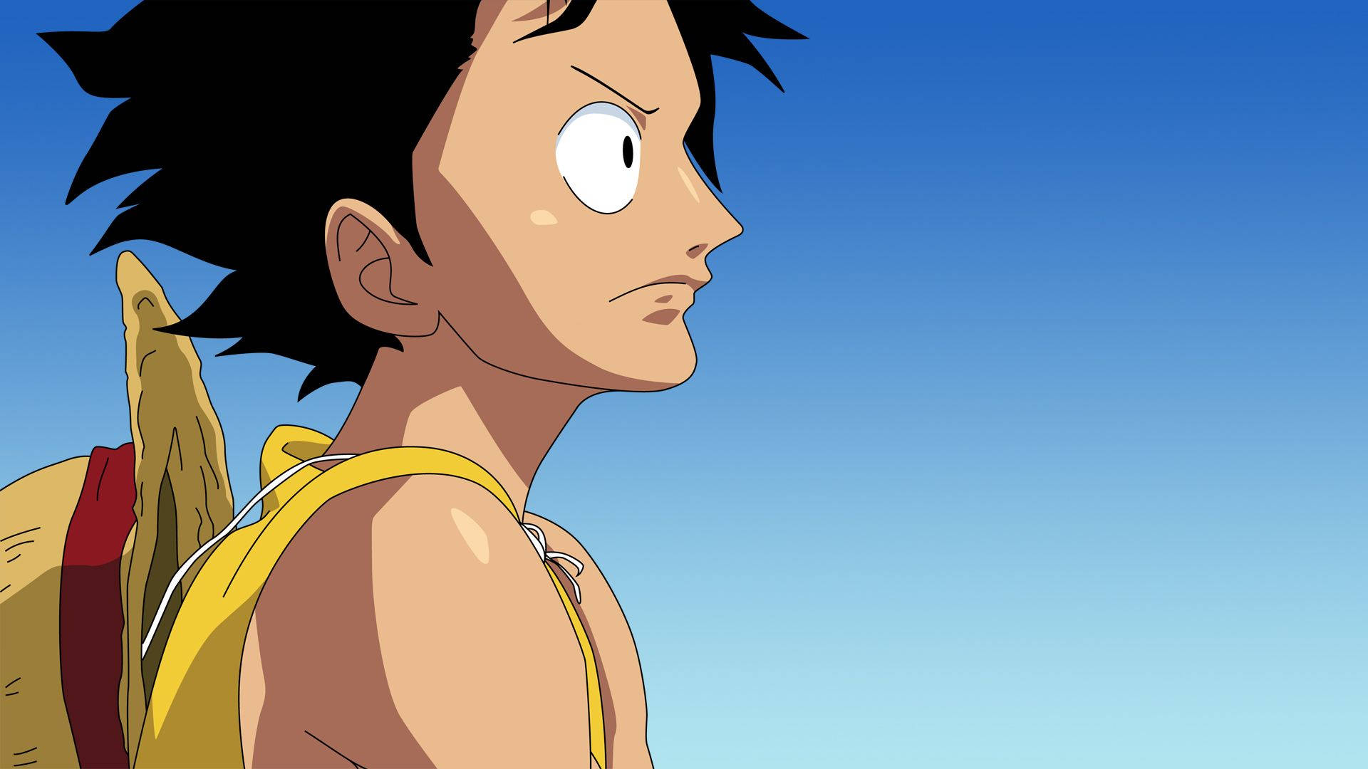 Download Luffy Goes On An Epic Adventure Wallpaper