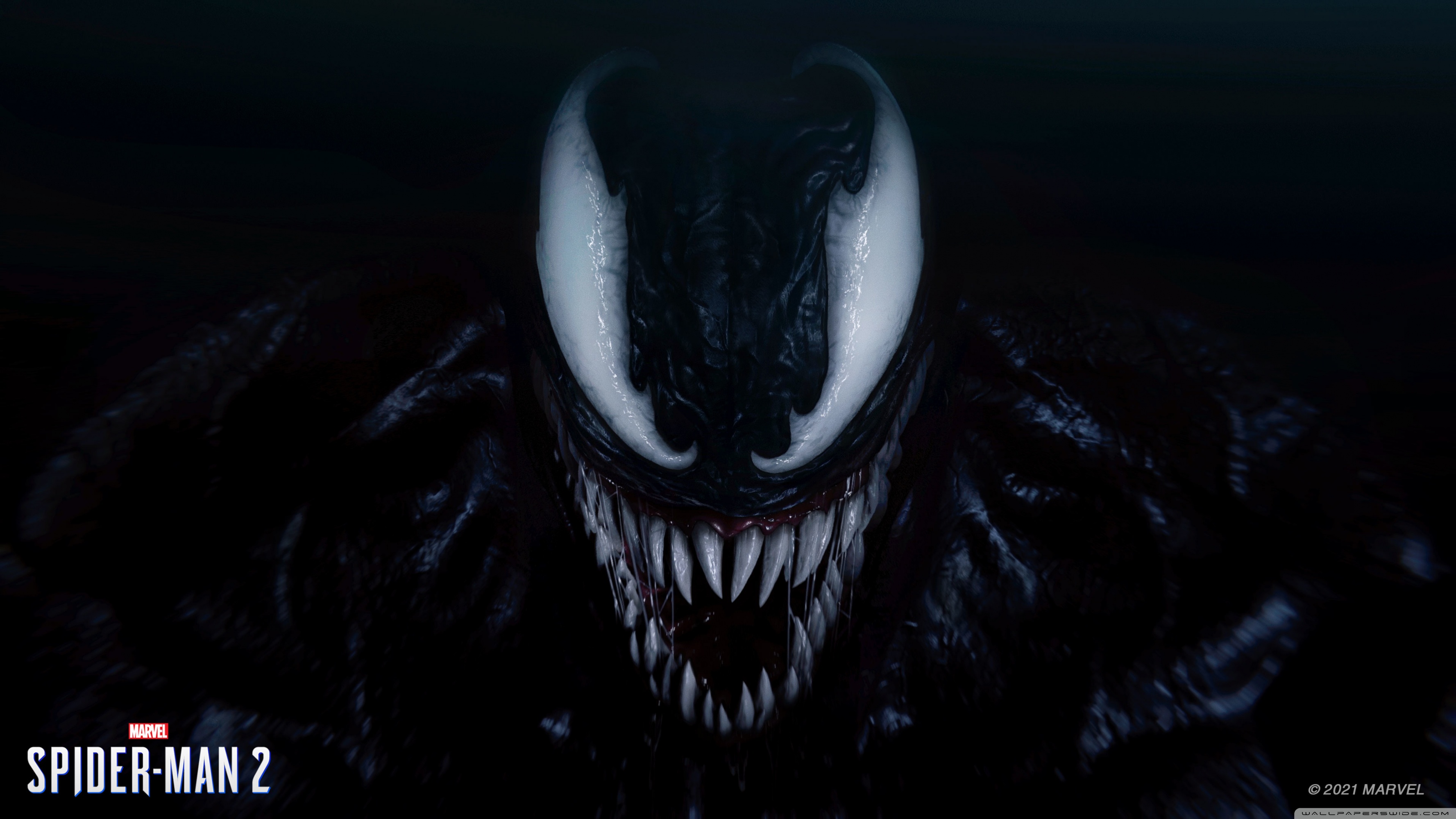 Venom's Spider Man 2 2023 Video Game Ultra HD Desktop Background Wallpaper for 4K UHD TV, Tablet