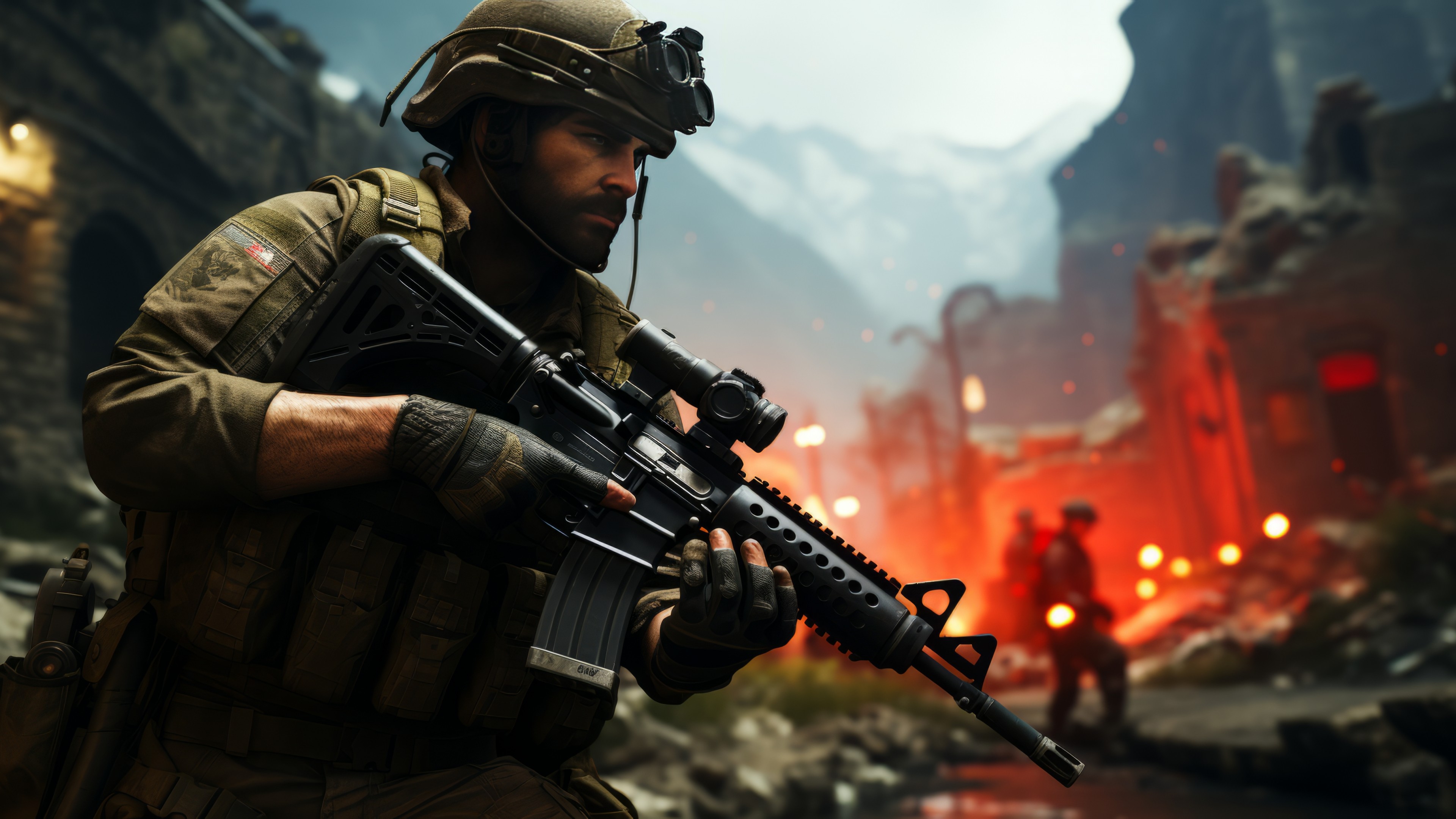 Wallpaper Call of Duty Modern Warfare 3, Games