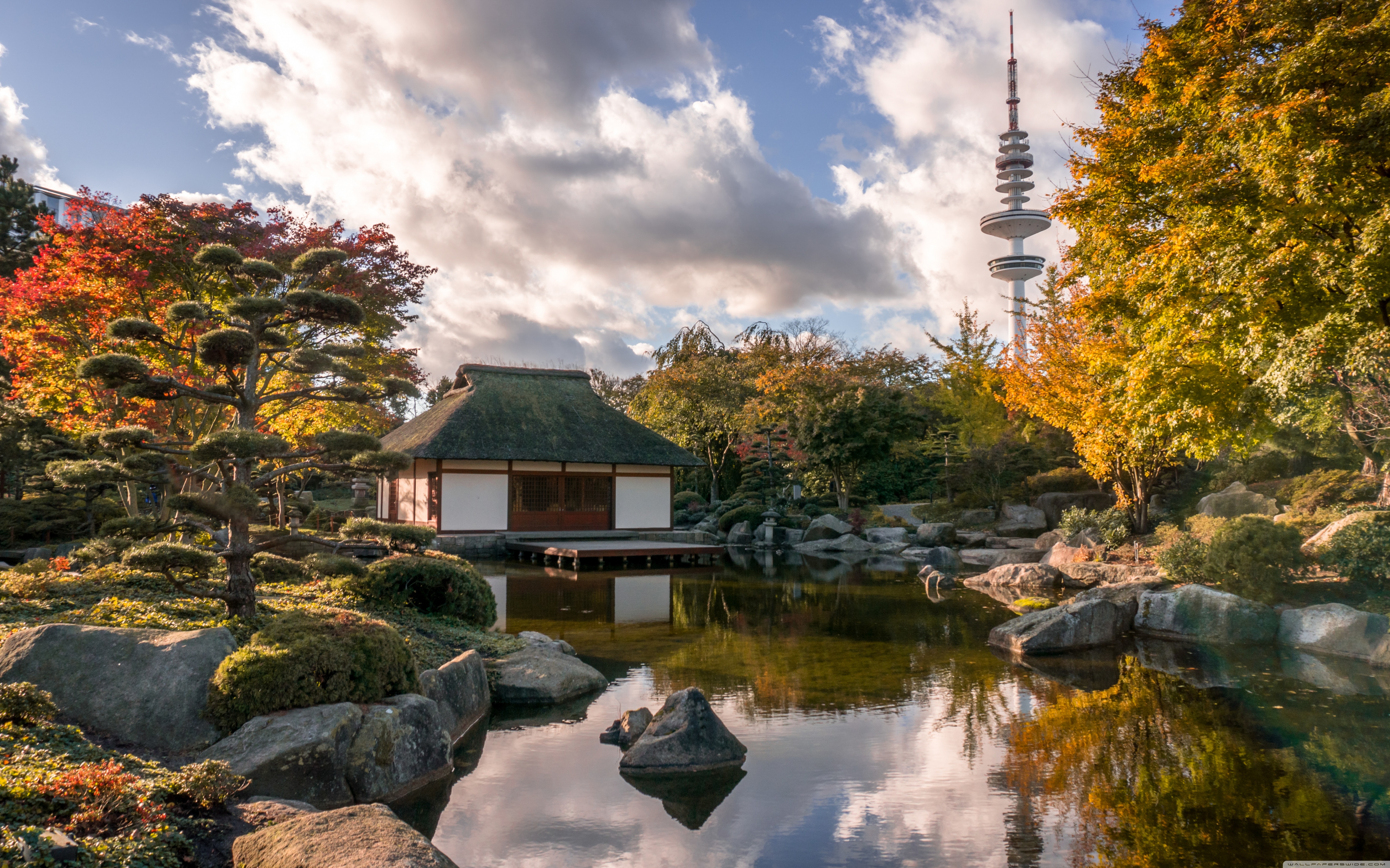 Japanese Garden Hamburg HDR Ultra HD